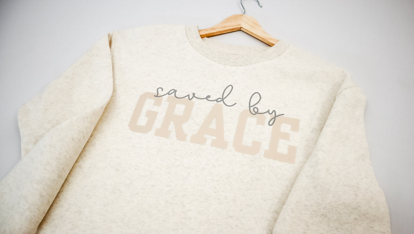 Saved by Grace Tunic Sweatshirt - Womens