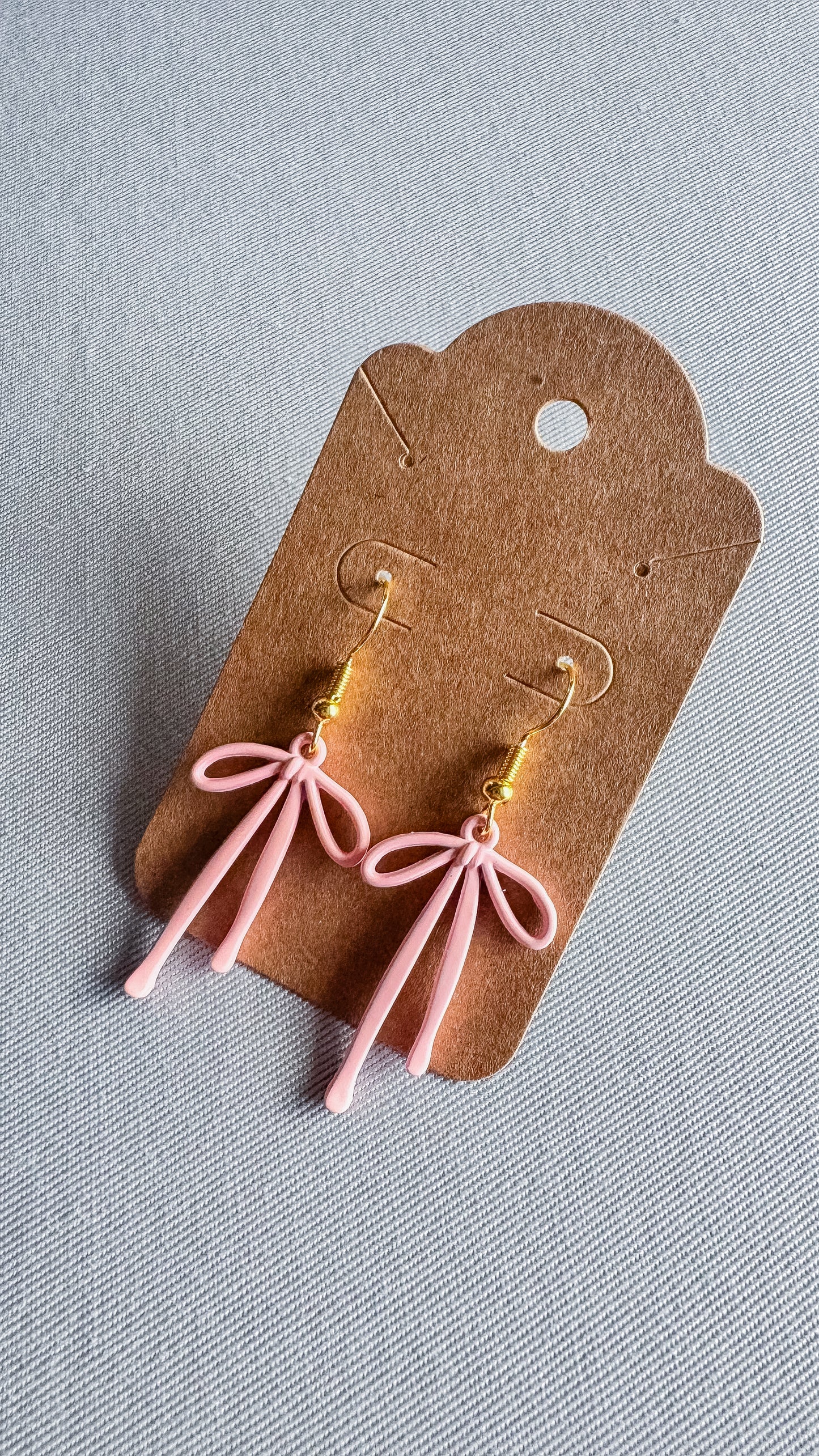 Bow Dangle Earrings For Women