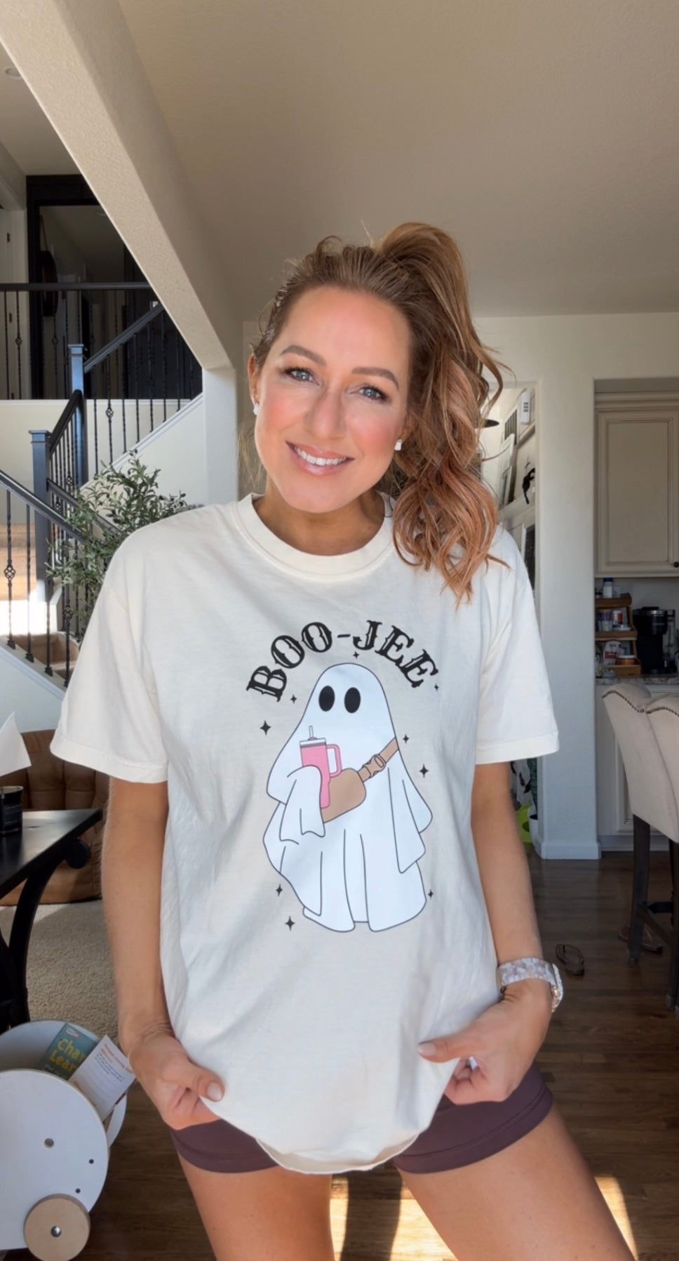 Boo-Jee Crewneck T-shirt - Womens