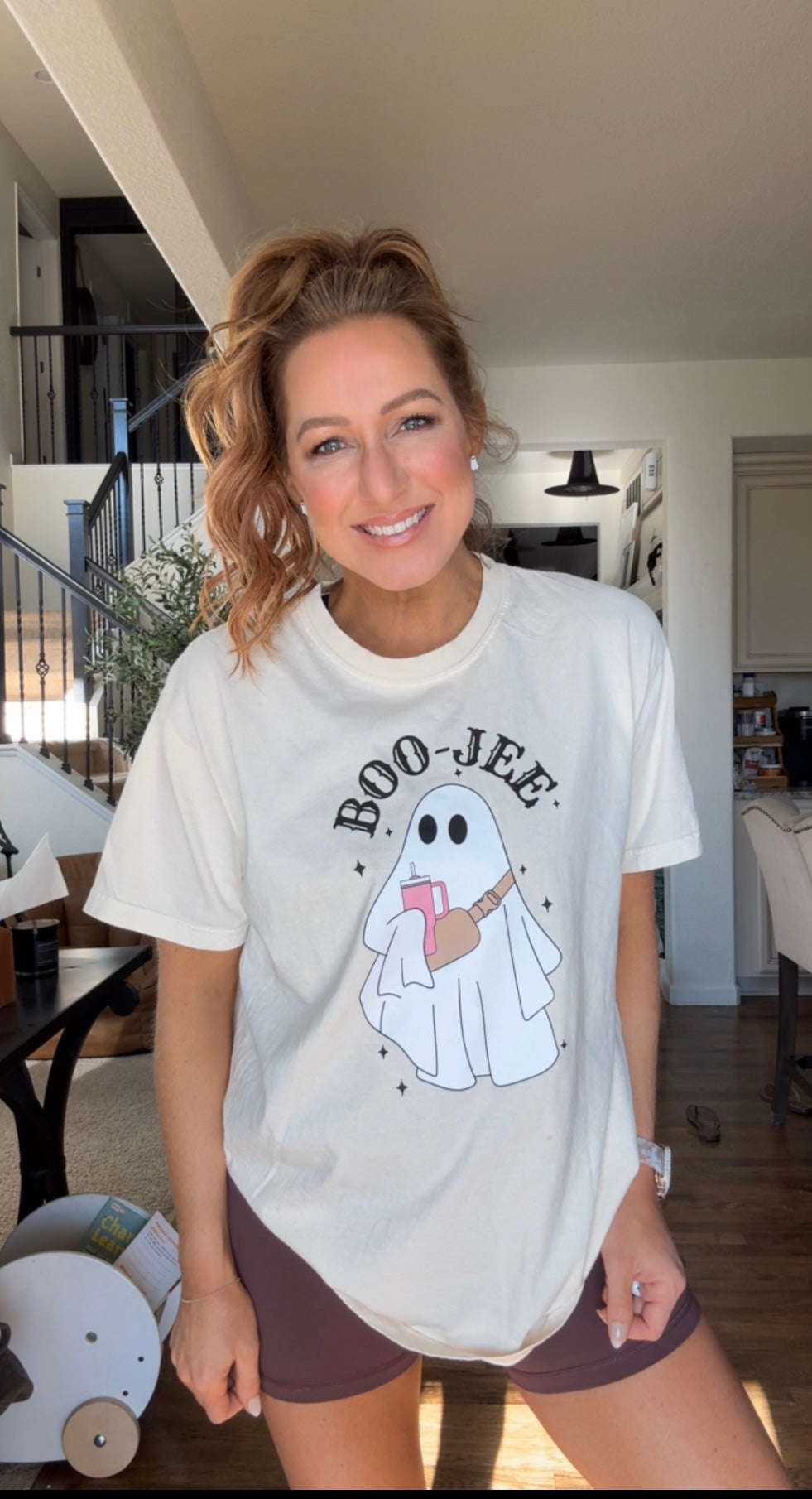 Boo-Jee Crewneck T-shirt - Womens