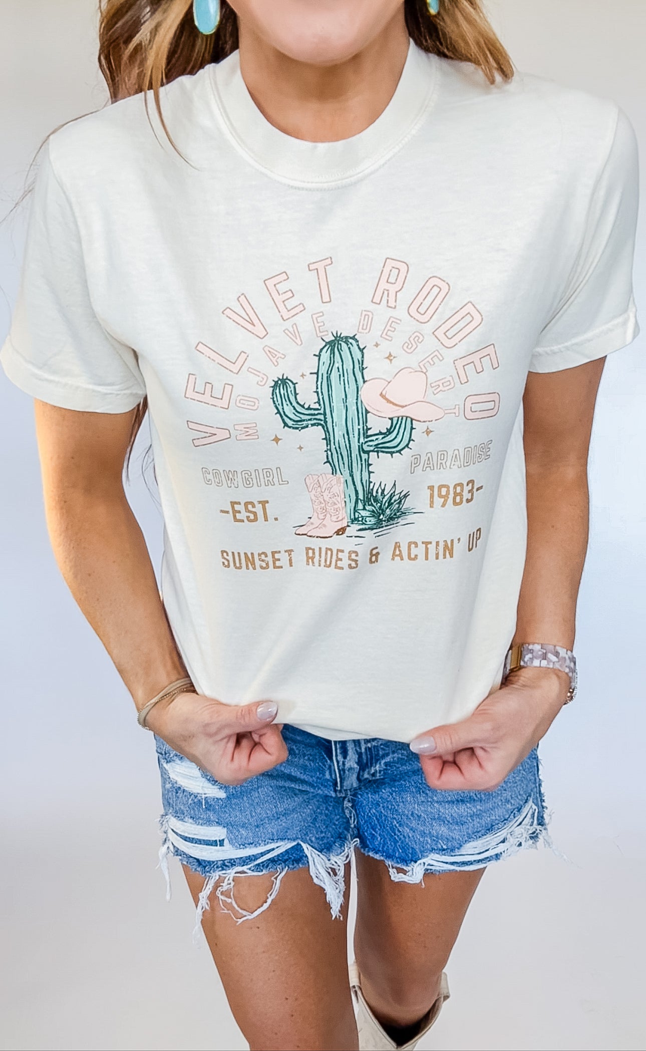 Velvet Rodeo T-shirt - Womens
