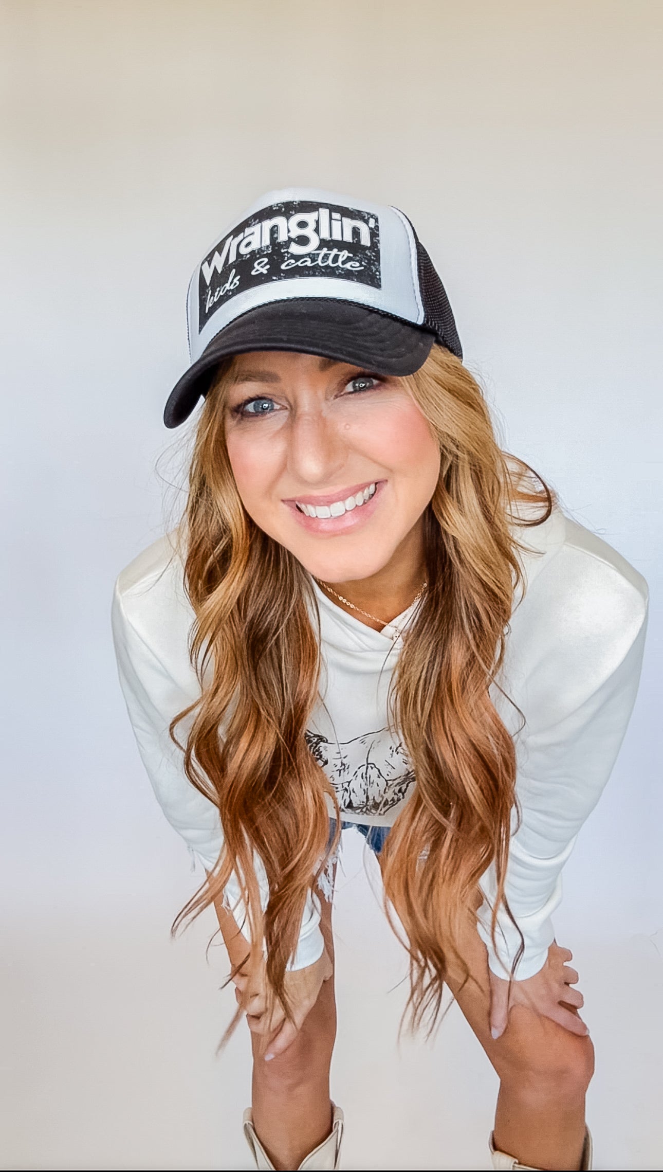 Wranglin' Kids and Cattle Trucker Hat