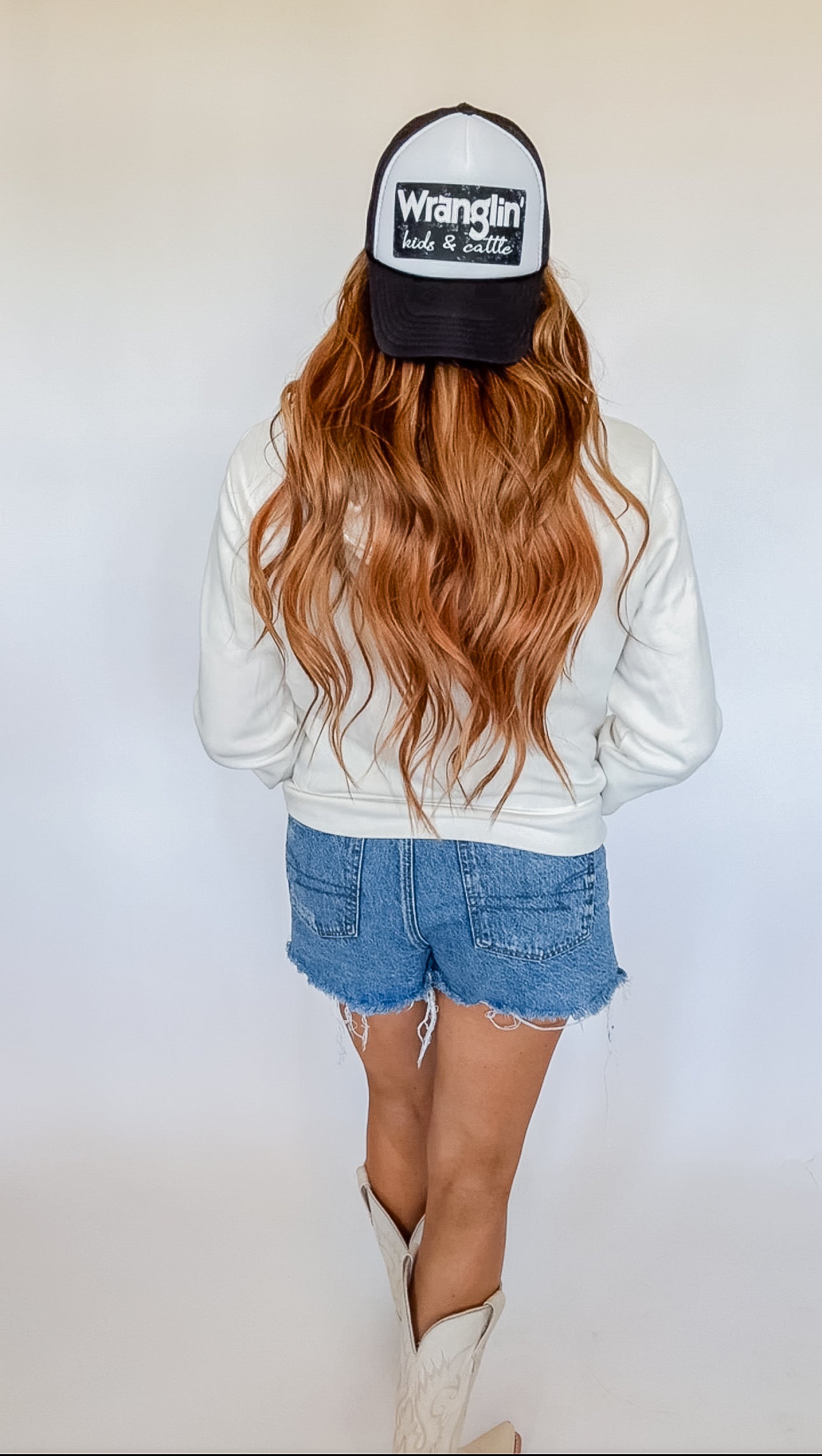 Wranglin' Kids and Cattle Trucker Hat