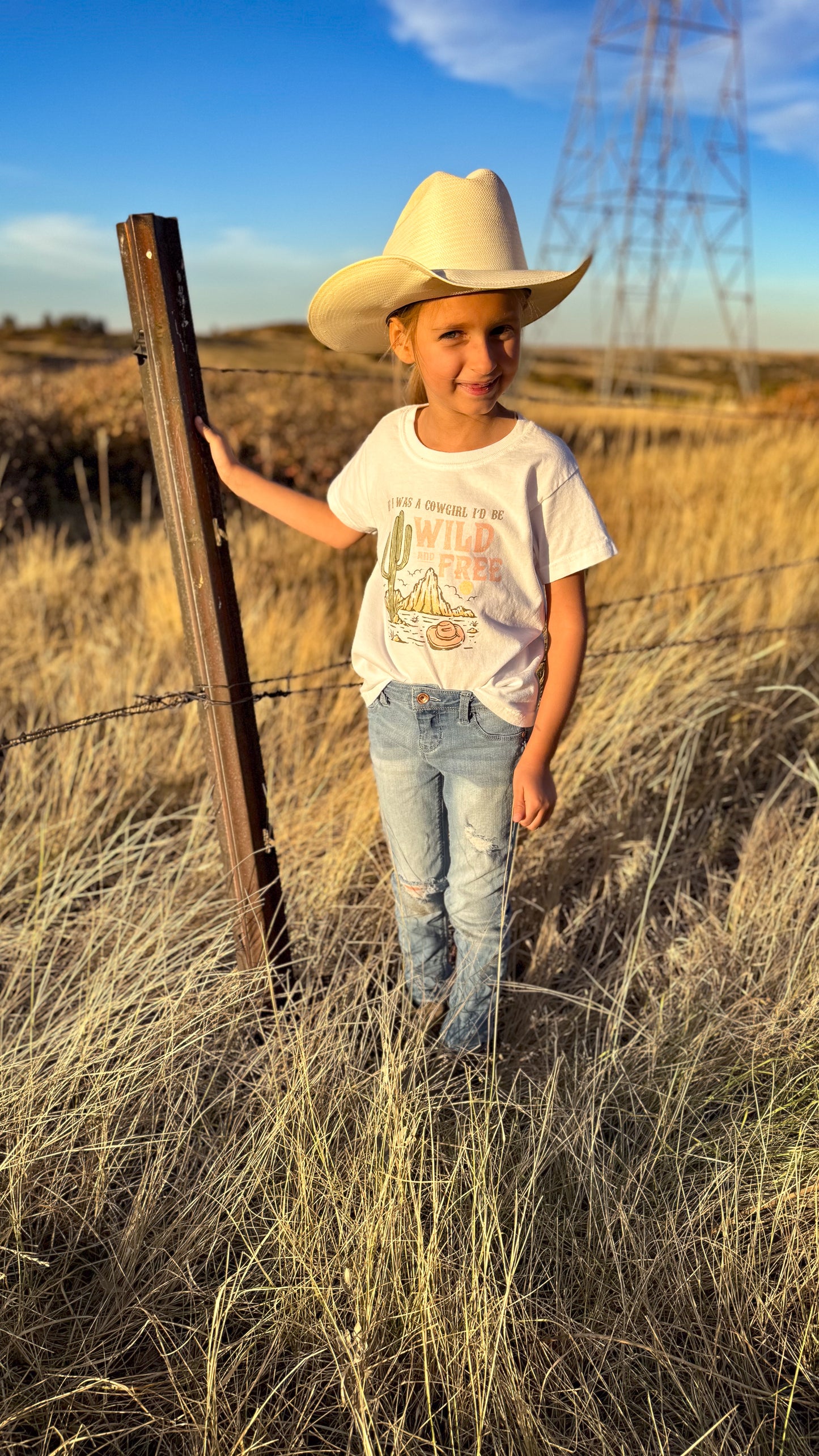 Wild and Free Shirt - Kids