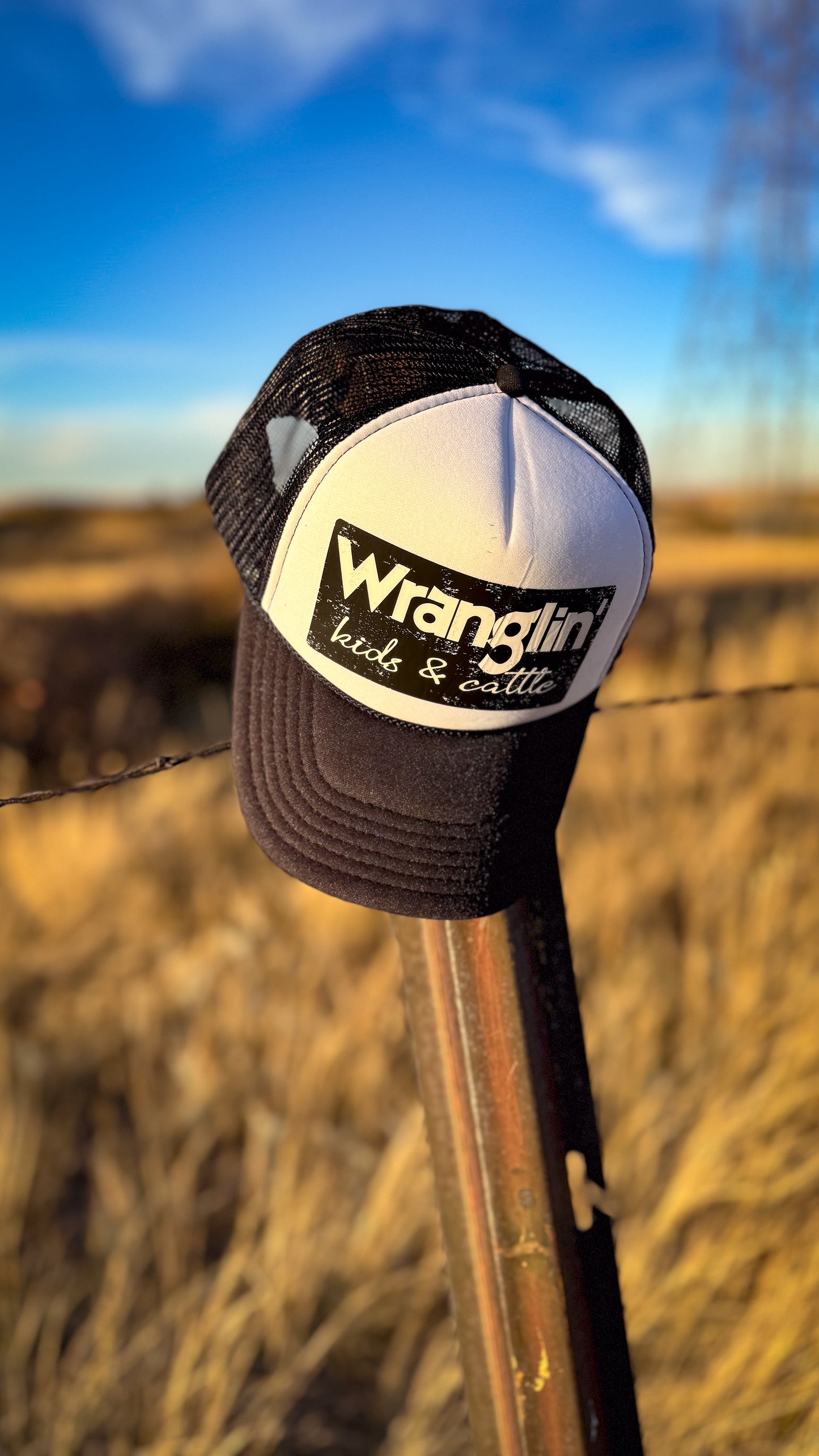 Wranglin' Kids and Cattle Trucker Hat