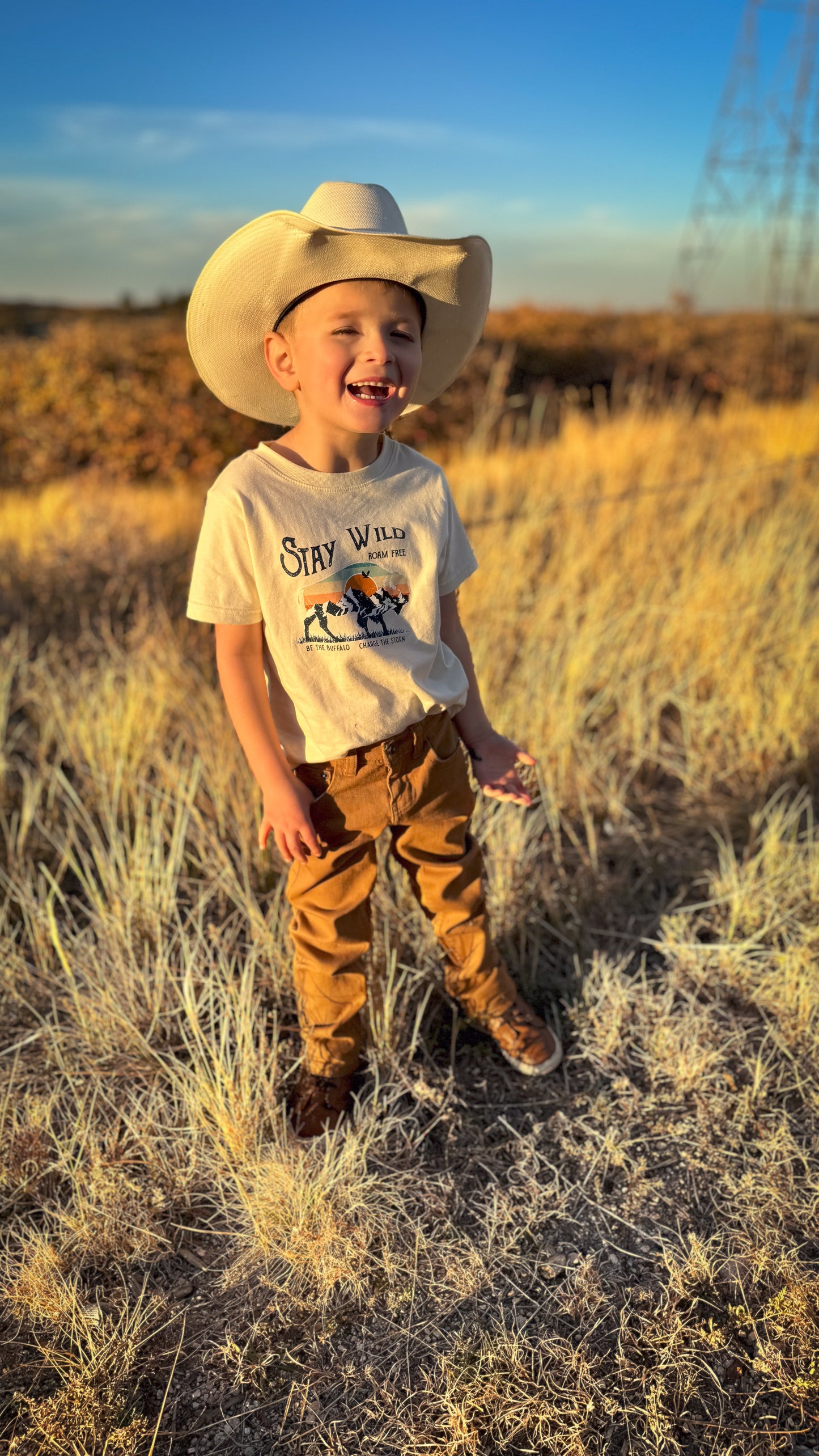 Stay Wild Shirt - Kids