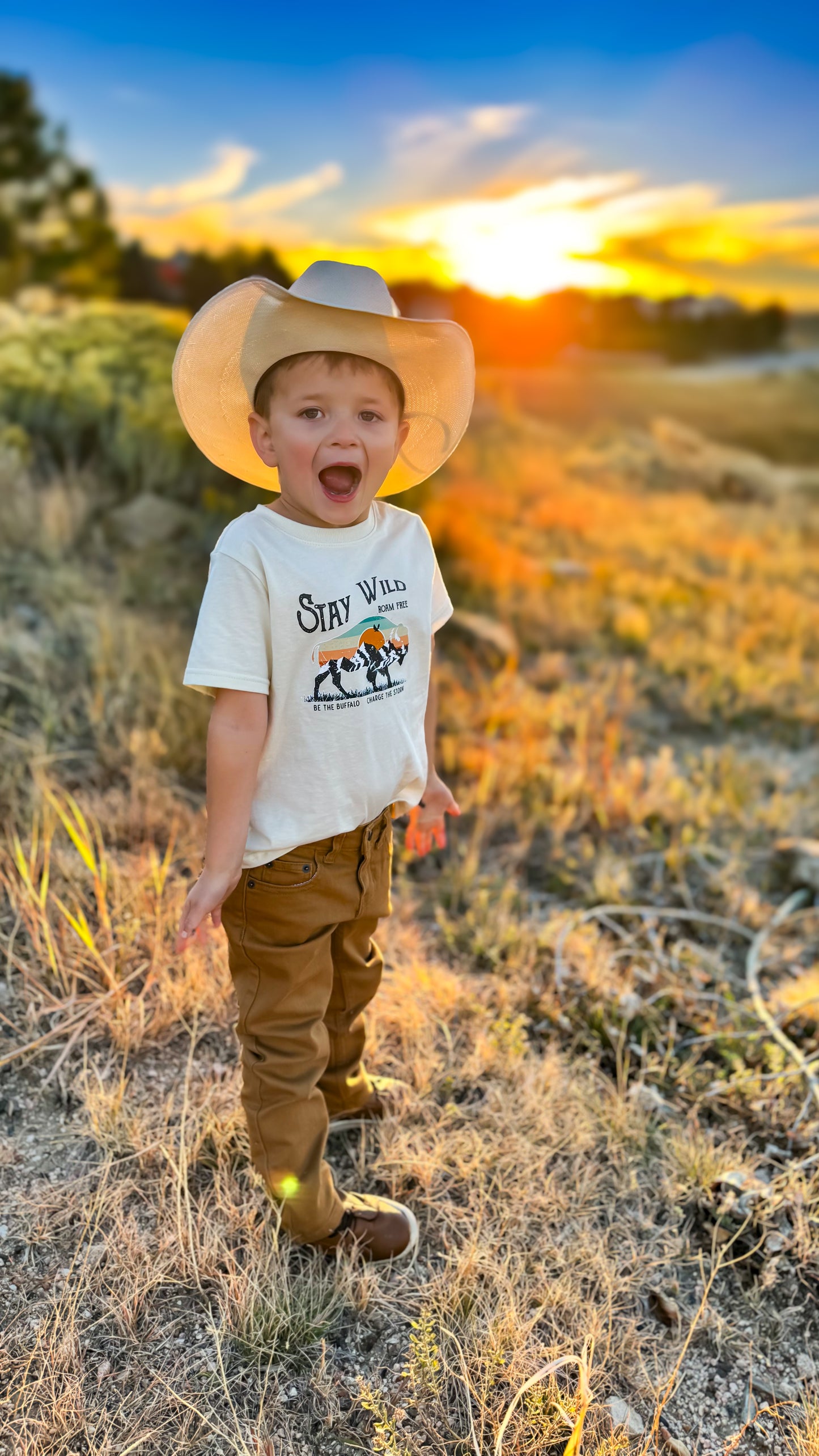 Stay Wild Shirt - Kids