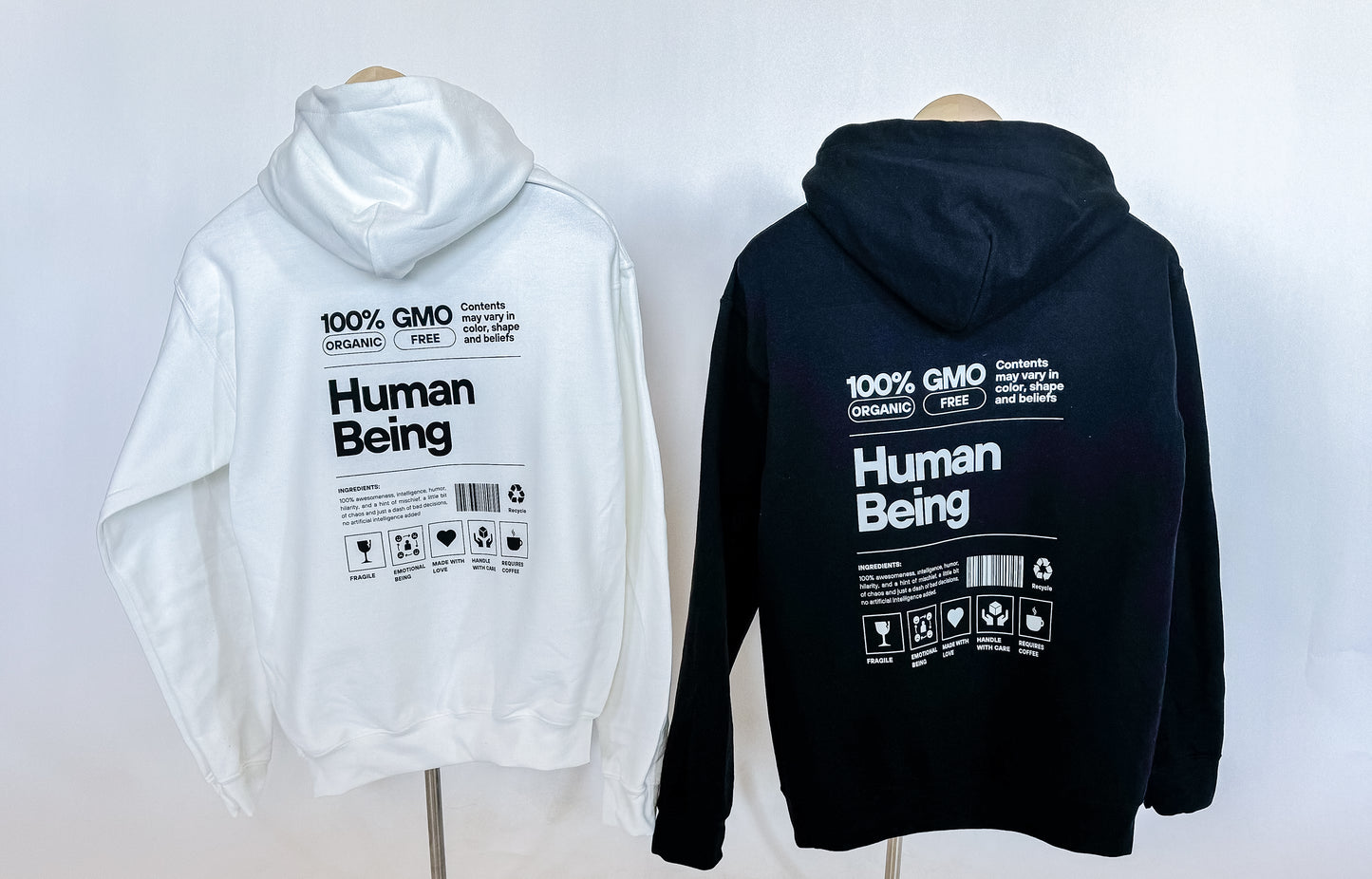Human Being Hoodie - Adult Unisex