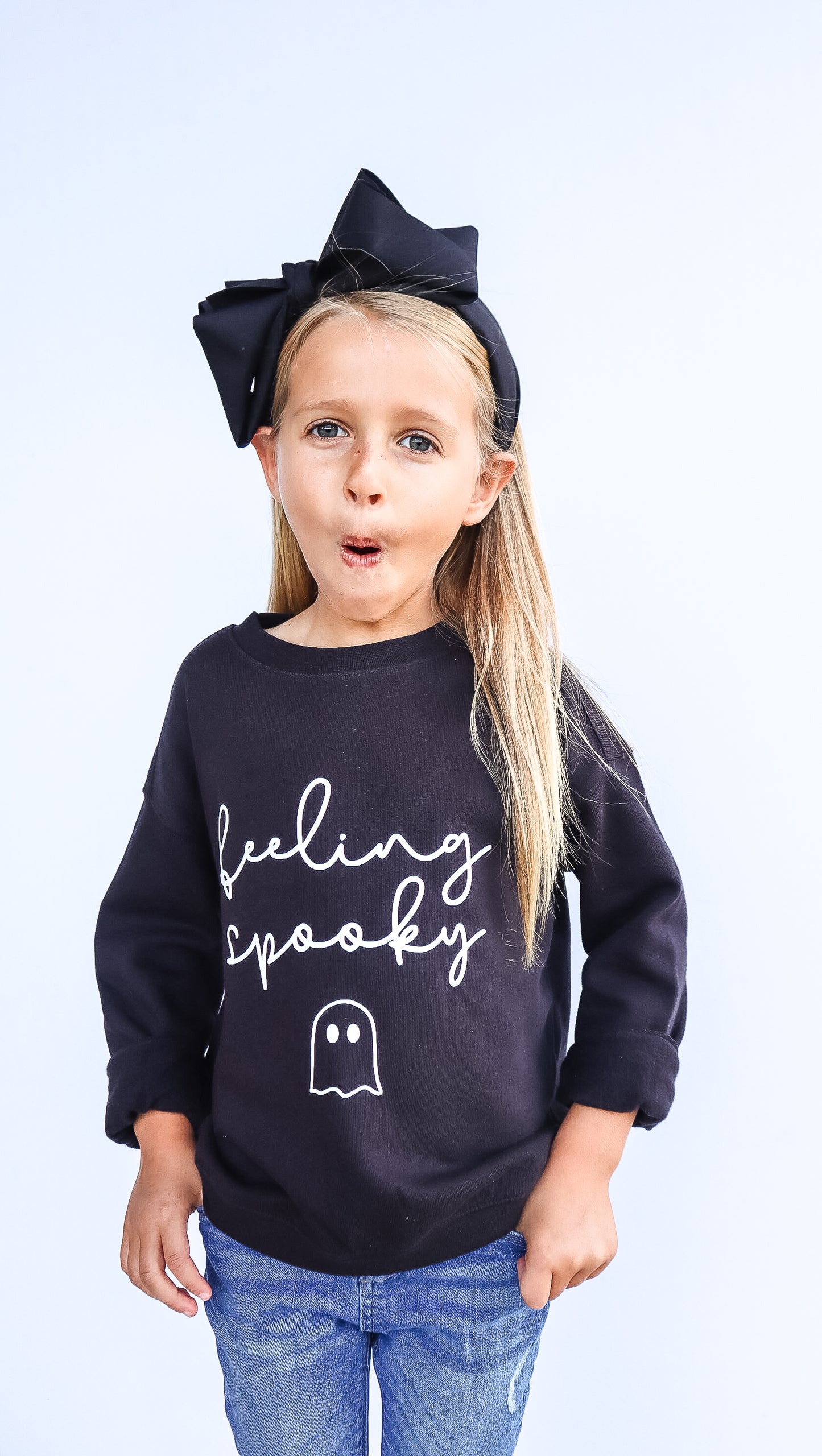 Feeling Spooky Fleece Sweatshirt - Kids
