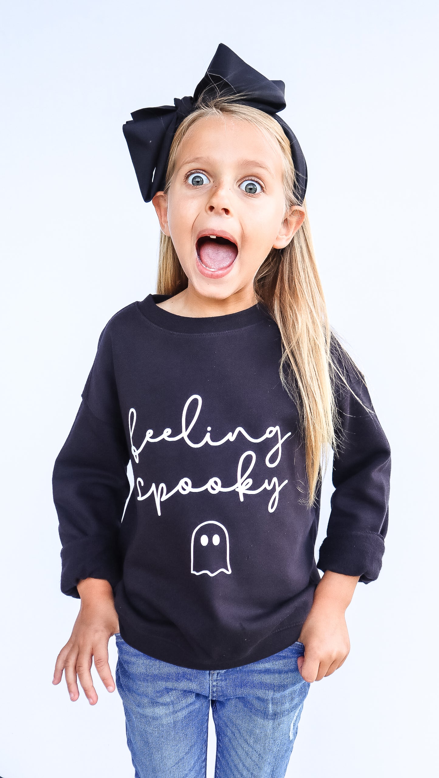 Feeling Spooky Fleece Sweatshirt - Kids