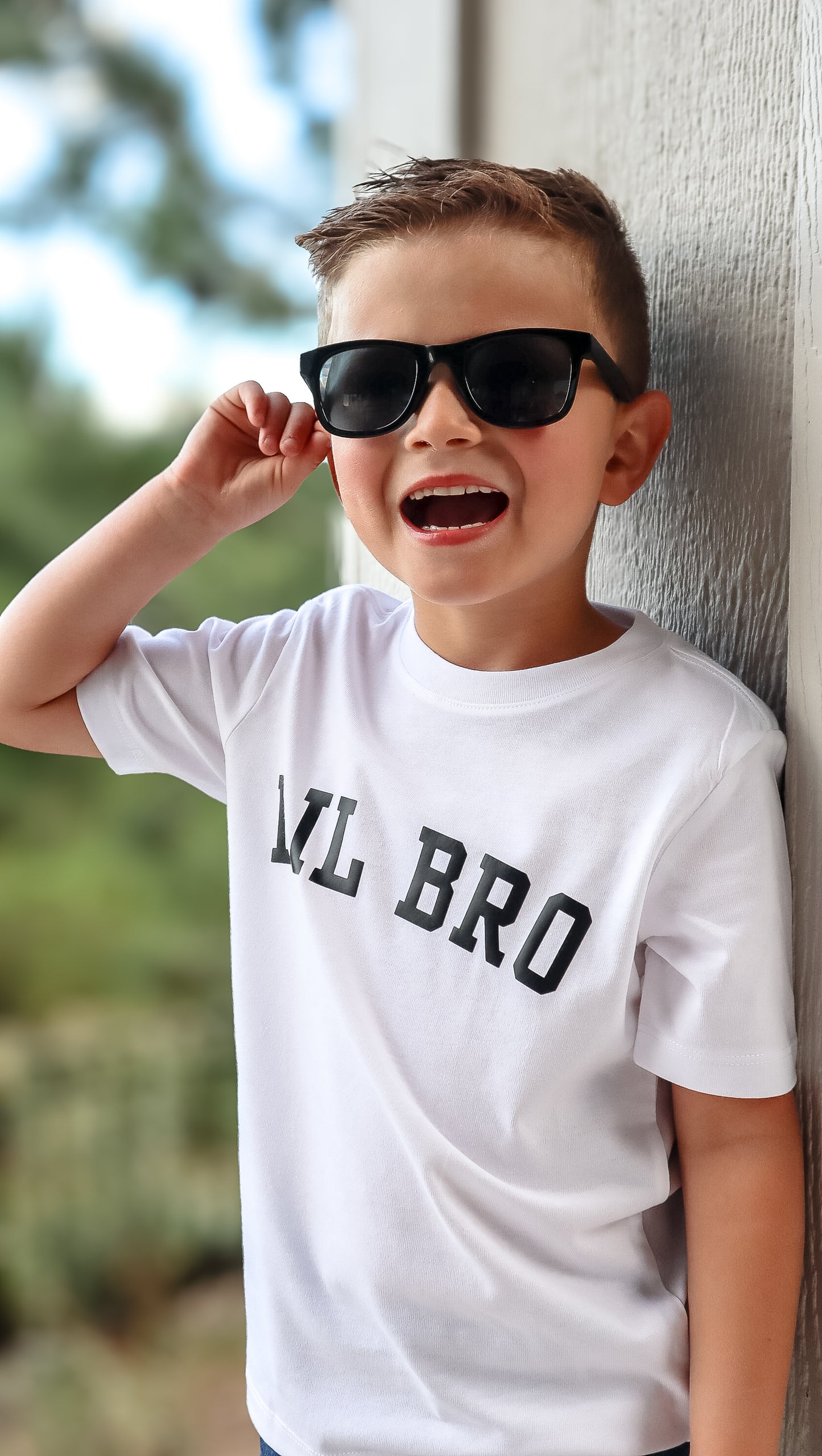 Lil Bro (Varsity) Short Sleeve Crewneck T-Shirt - Kids