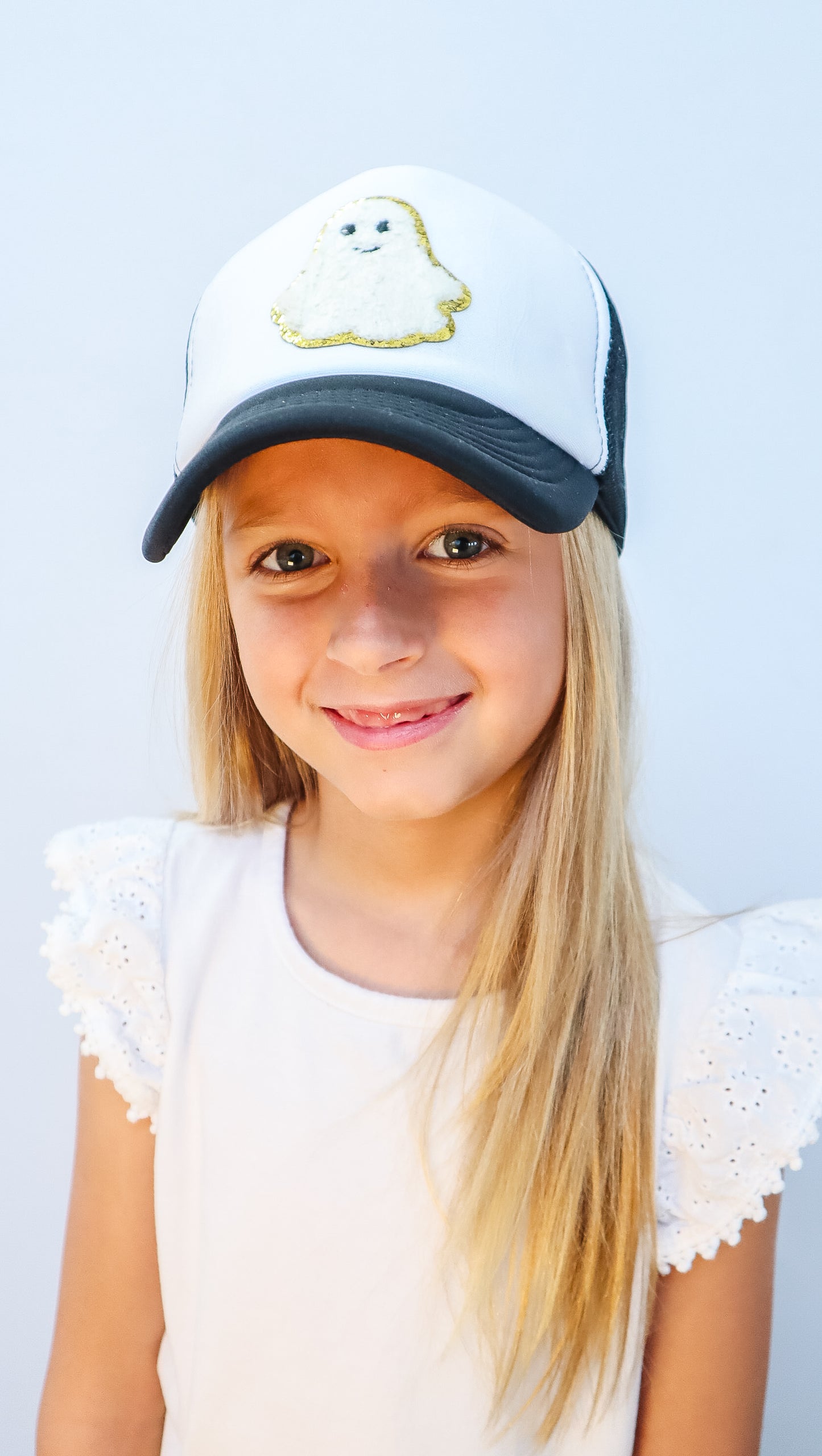 Spooky Ghost Trucker Hat