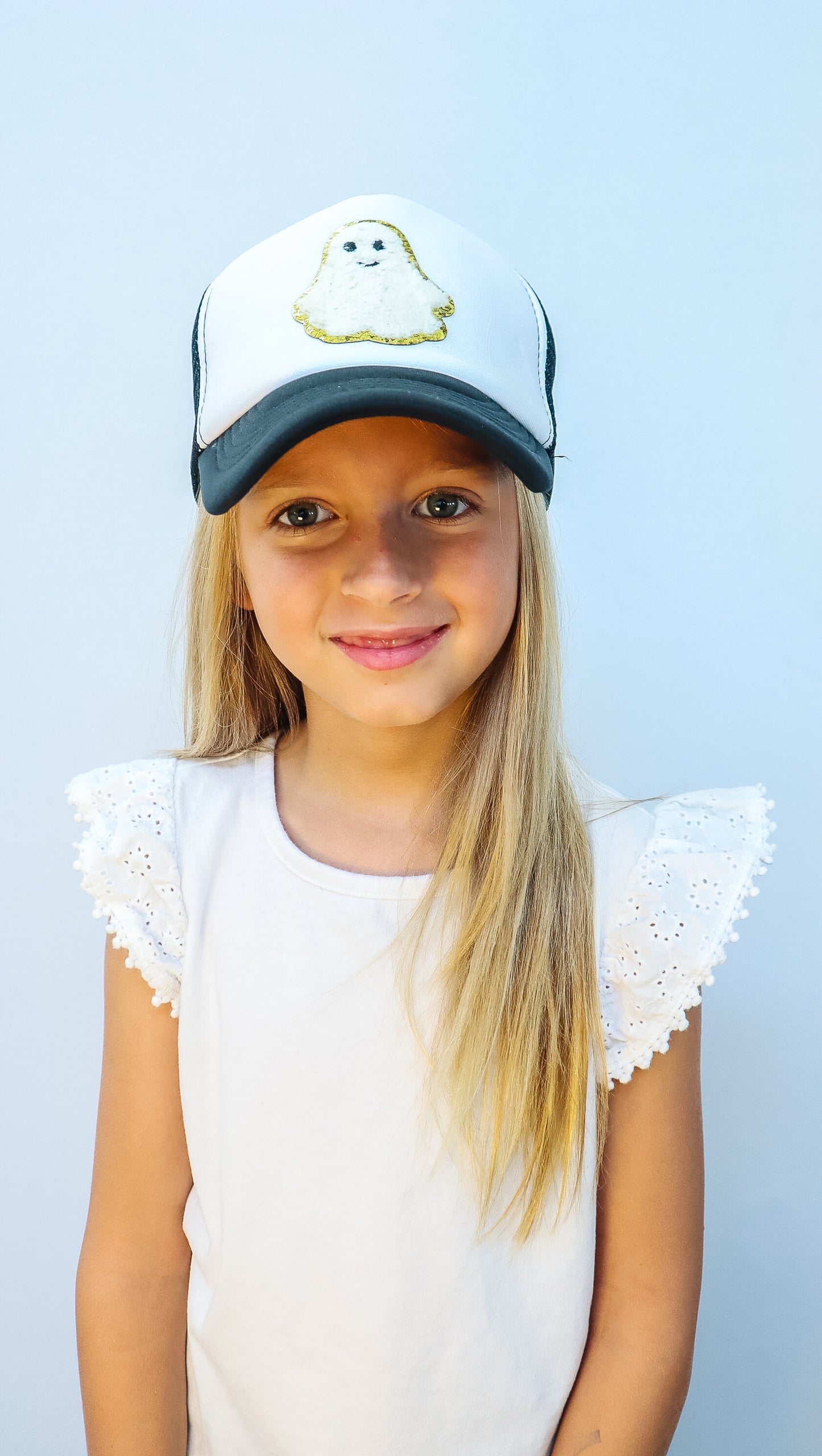 Spooky Ghost Trucker Hat
