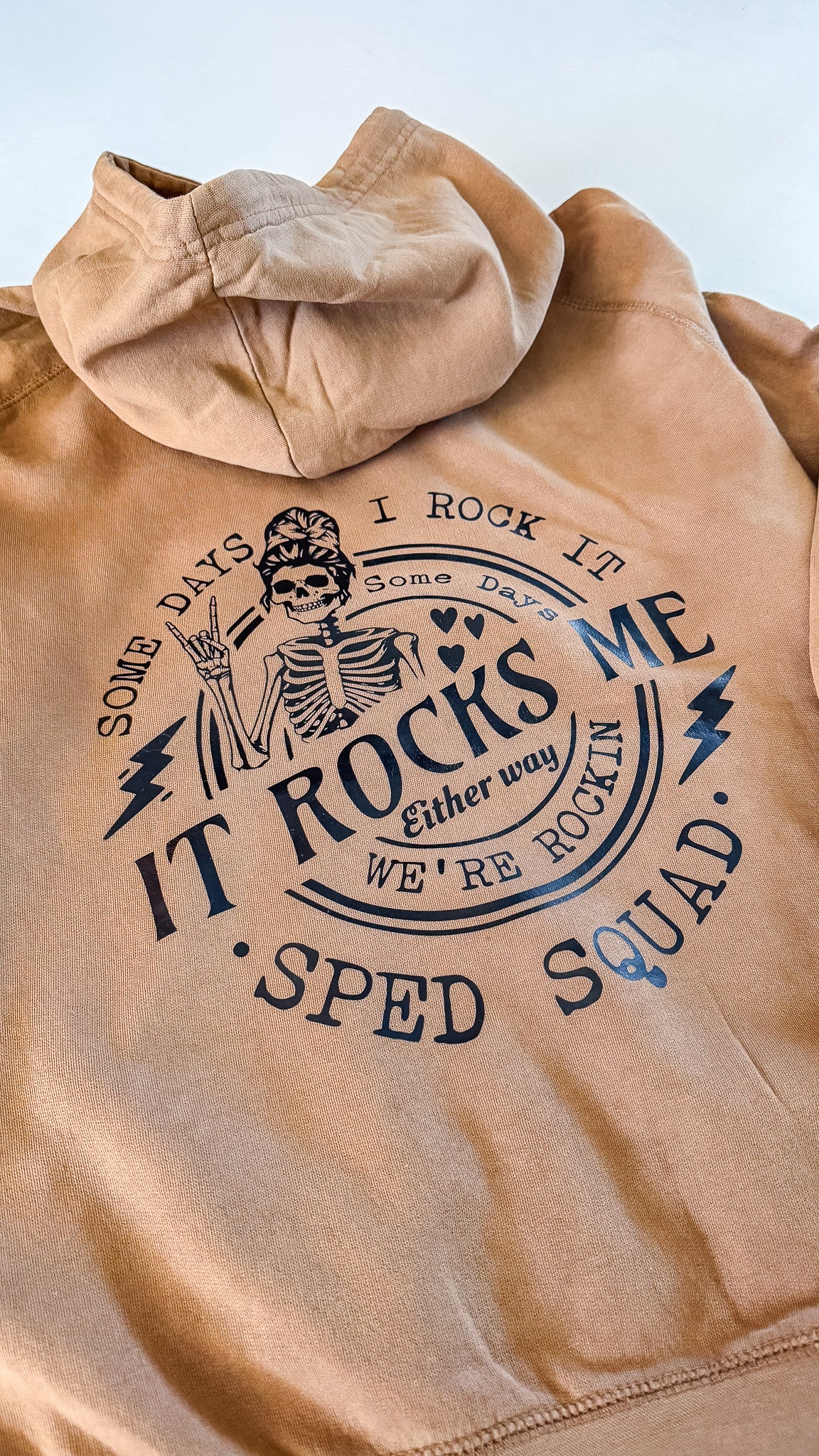 "Rockin SPED Squad" Hooded Sweatshirt - Unisex