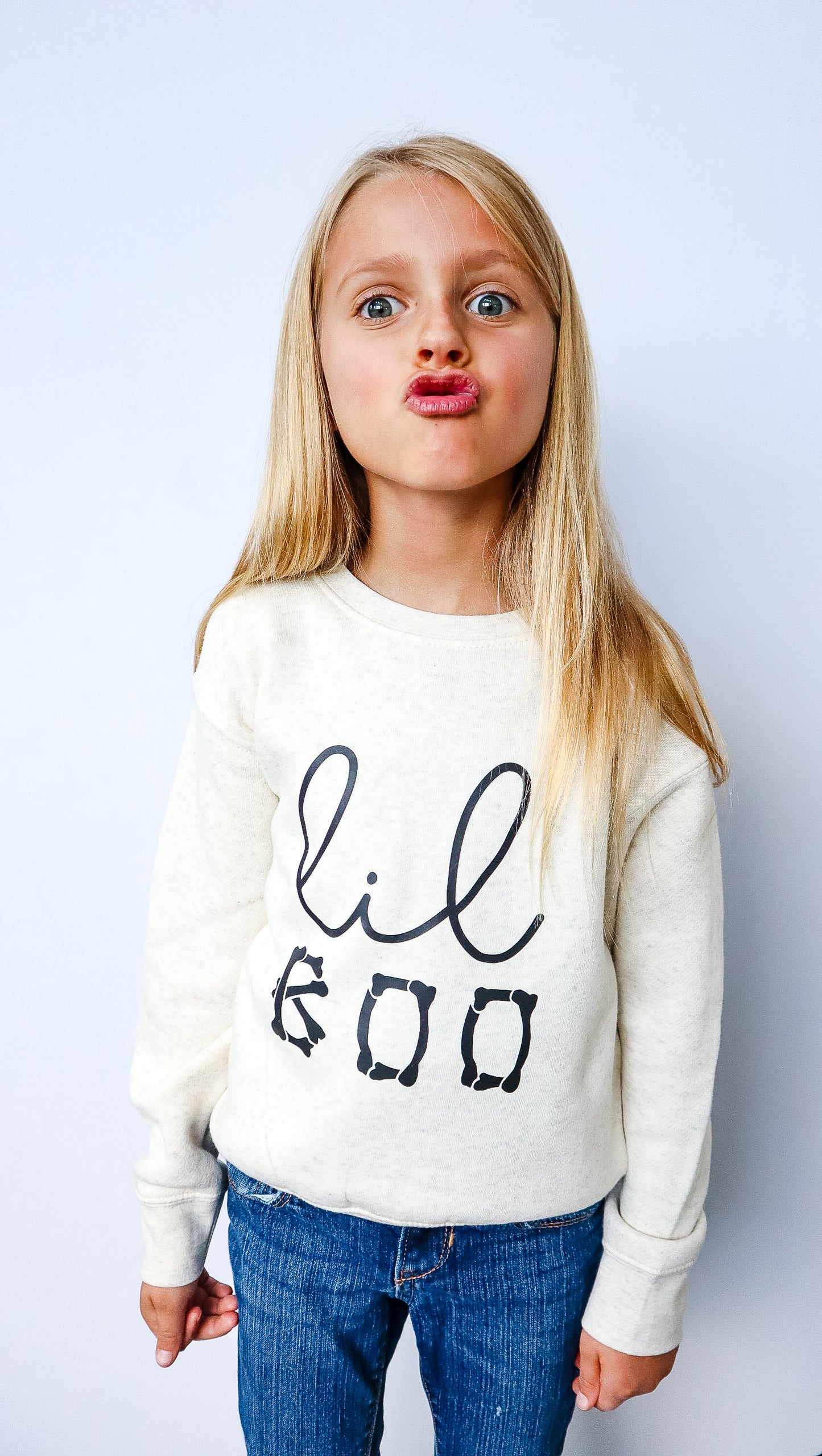 Lil Boo Crewneck Sweatshirt - Kids