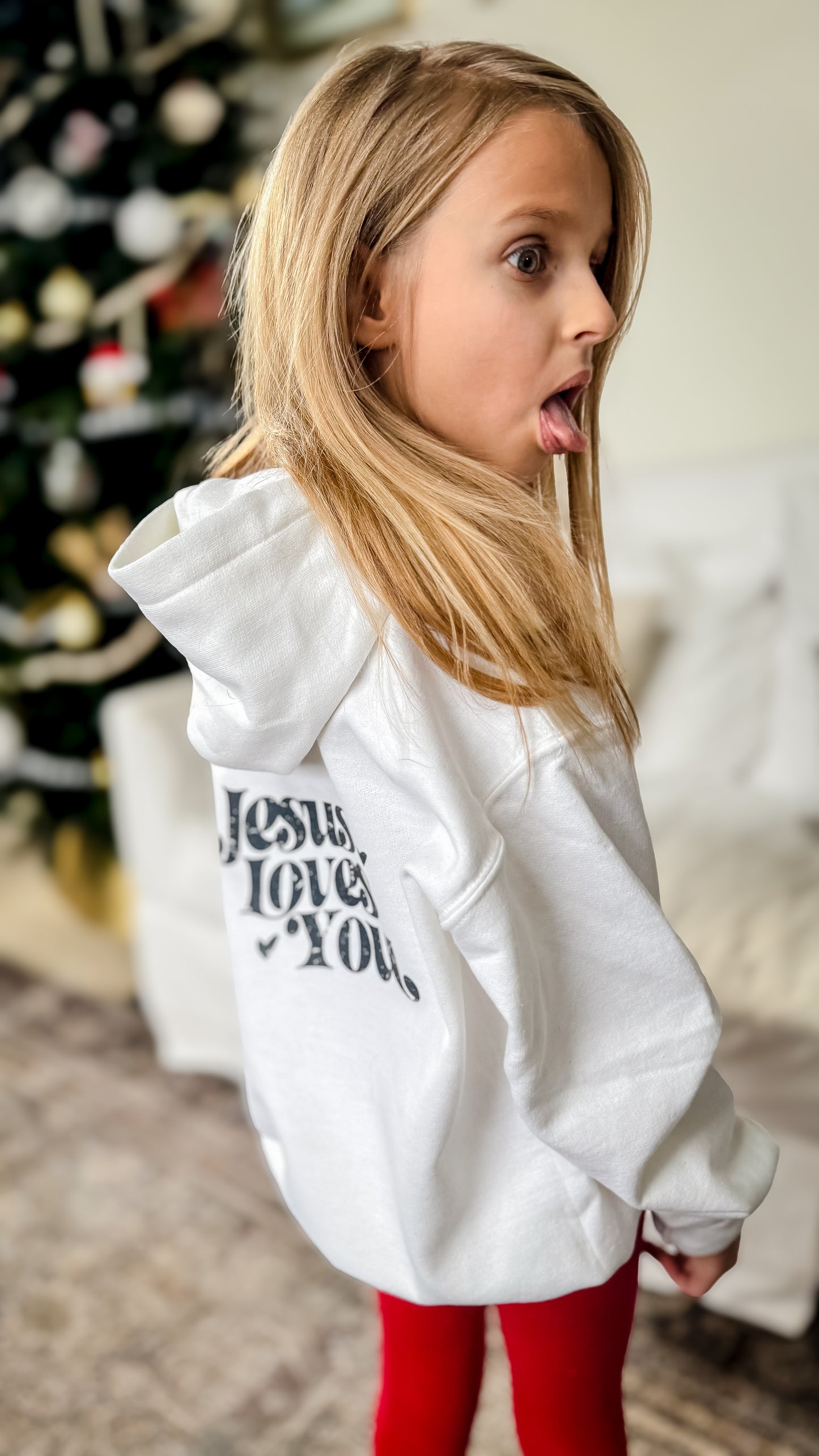 Jesus Loves You Hoodie - Youth