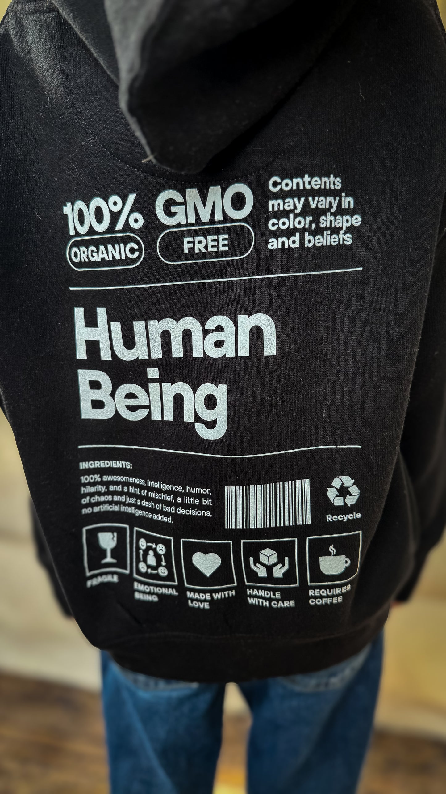 Human Being Hoodie - Youth