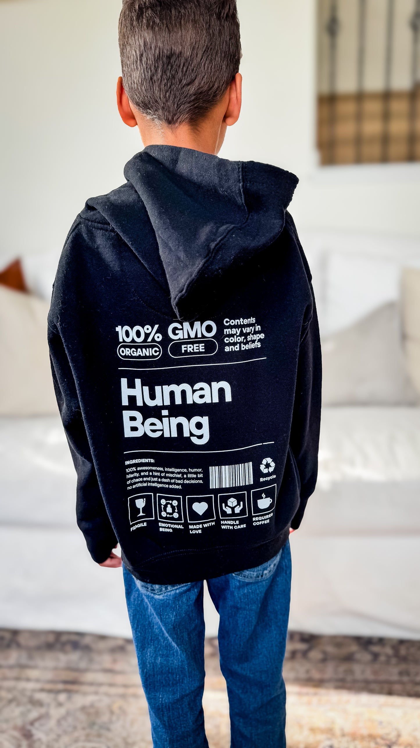 Human Being Hoodie - Youth