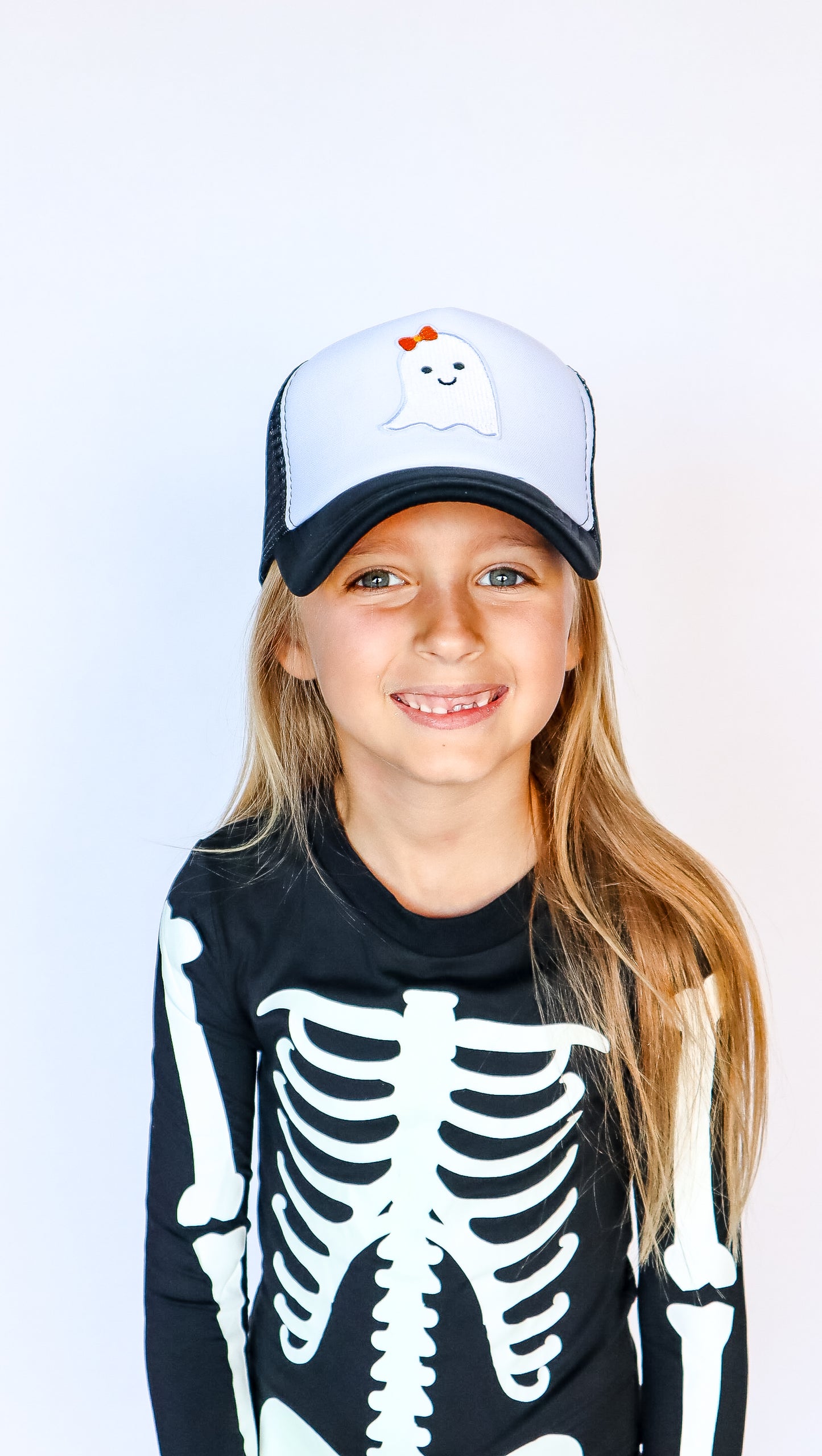 Not So Spooky Ghost Trucker Hat