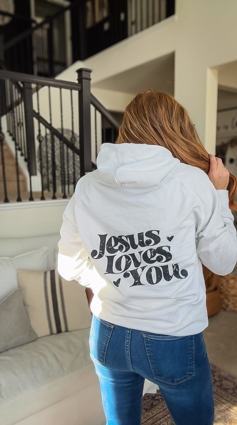Jesus Loves You Hoodie - Unisex