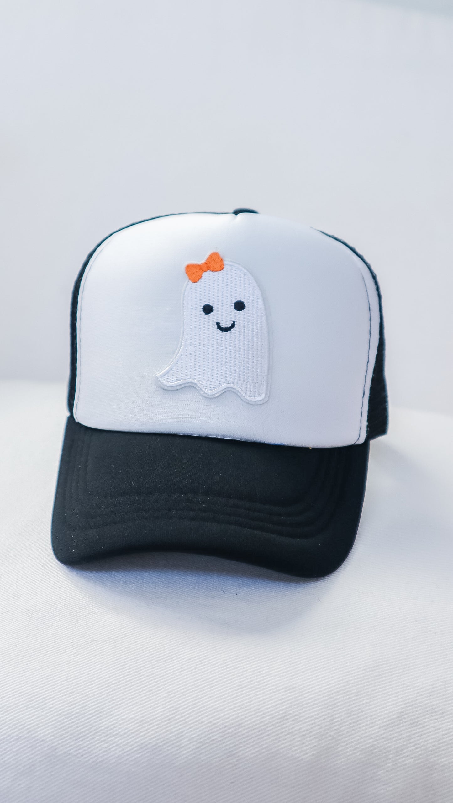 Not So Spooky Ghost Trucker Hat