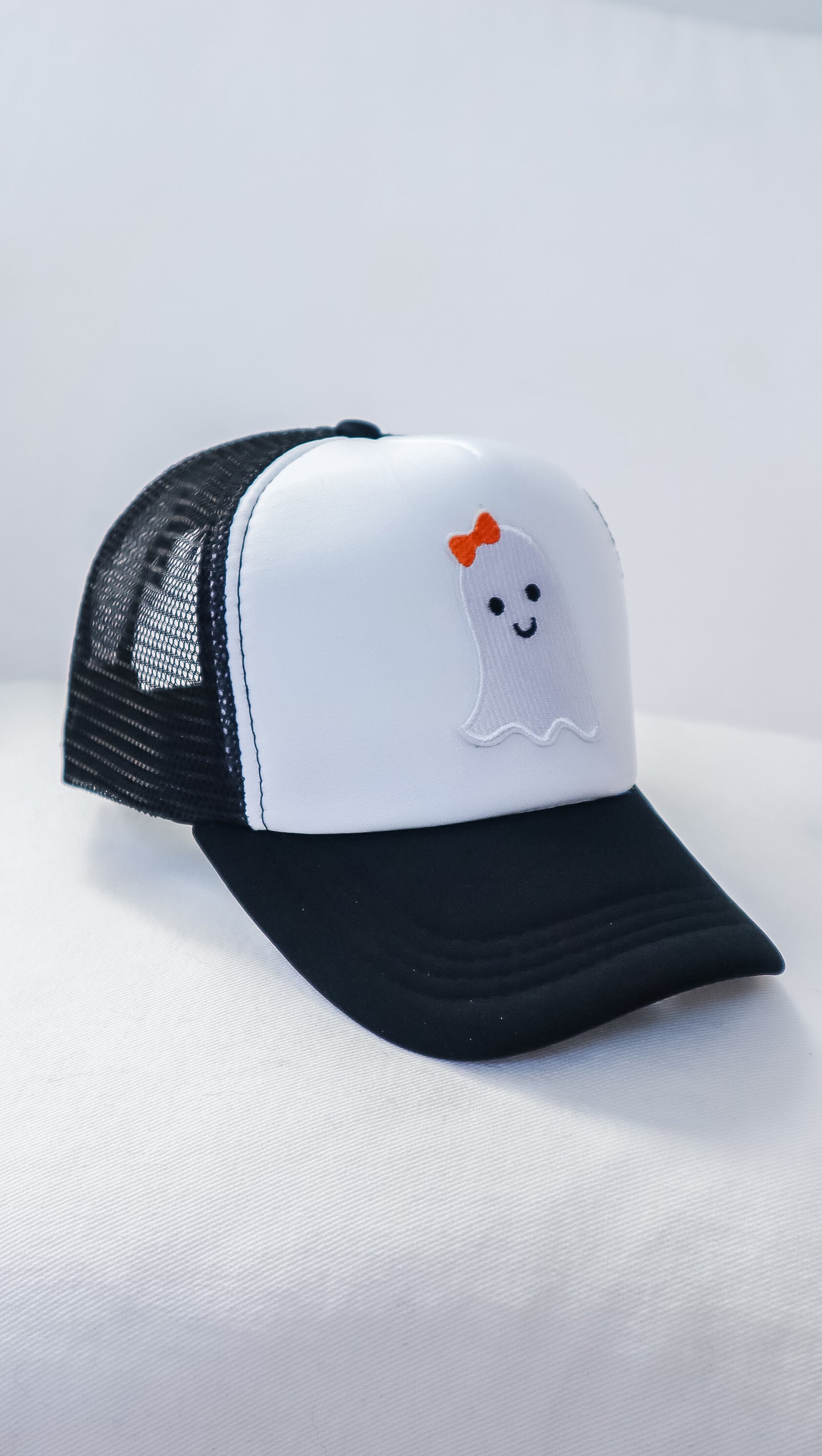Not So Spooky Ghost Trucker Hat