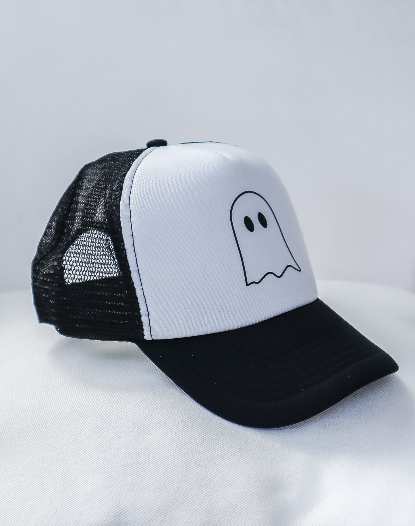 Simple Ghost Trucker Hat