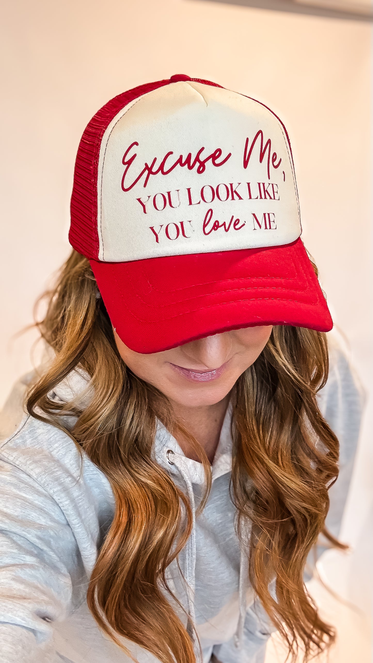 Excuse Me Adult Trucker Hat