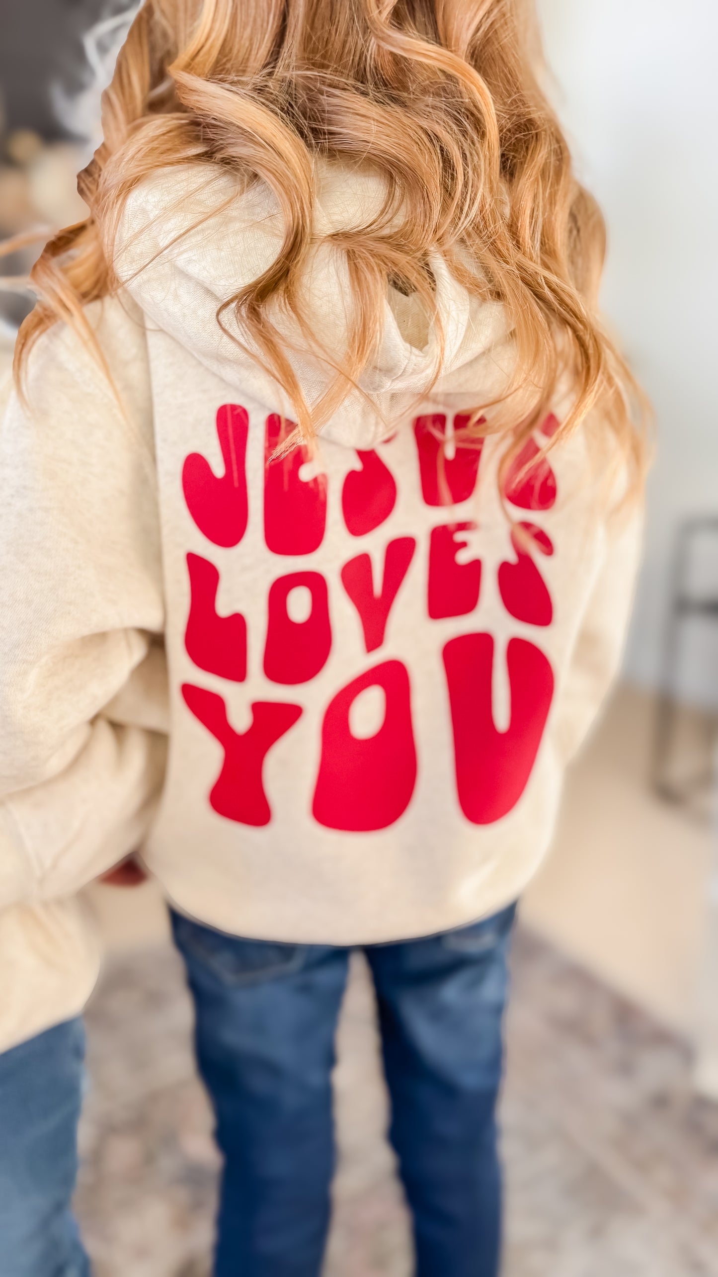 Jesus Loves You Sweatshirt - Kids