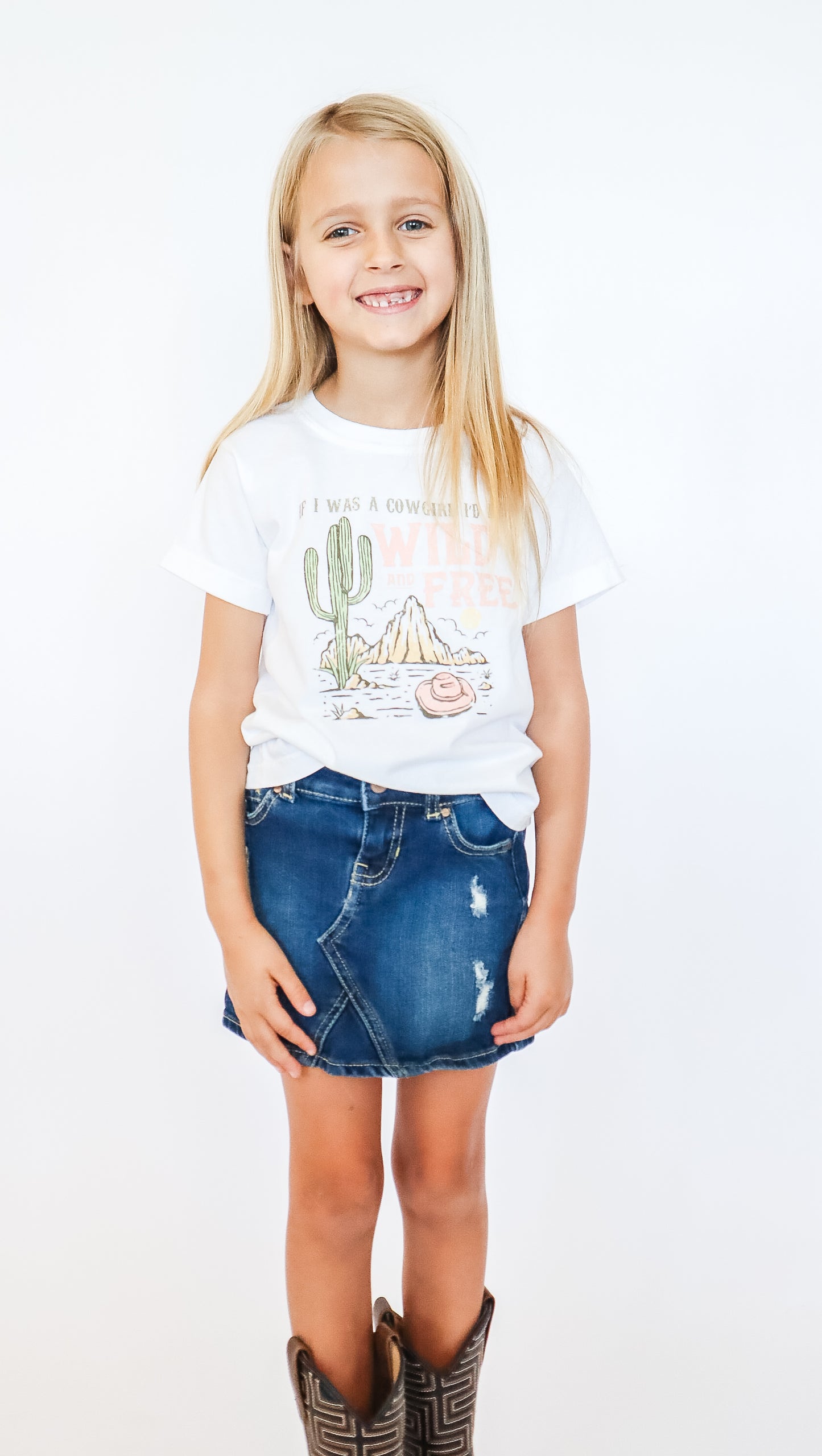 Wild and Free Shirt - Kids