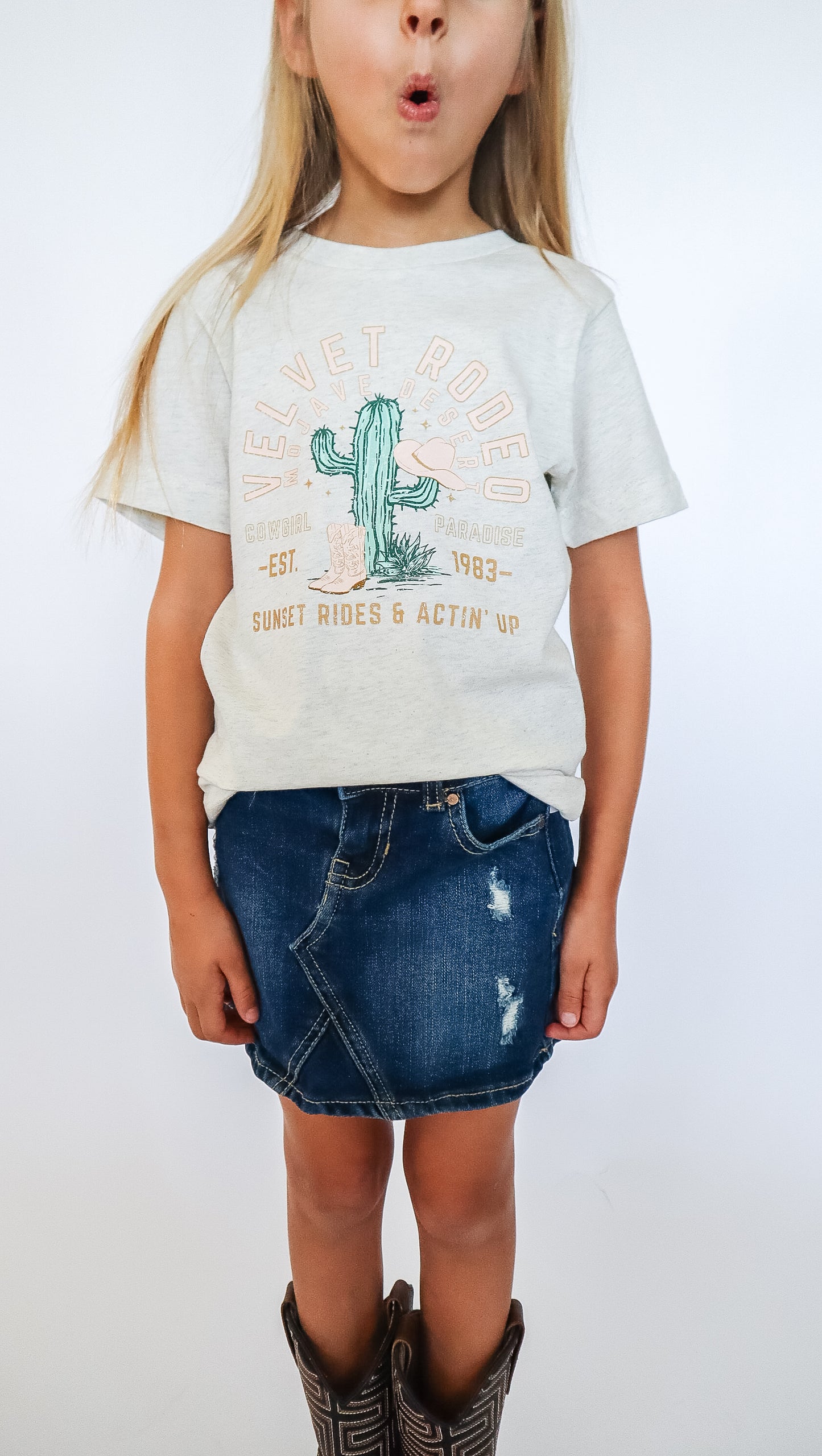 Velvet Rodeo Shirt - Kids