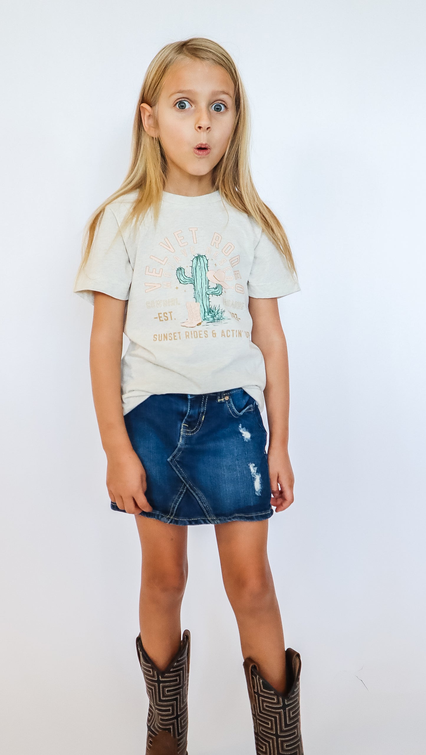 Velvet Rodeo Shirt - Kids