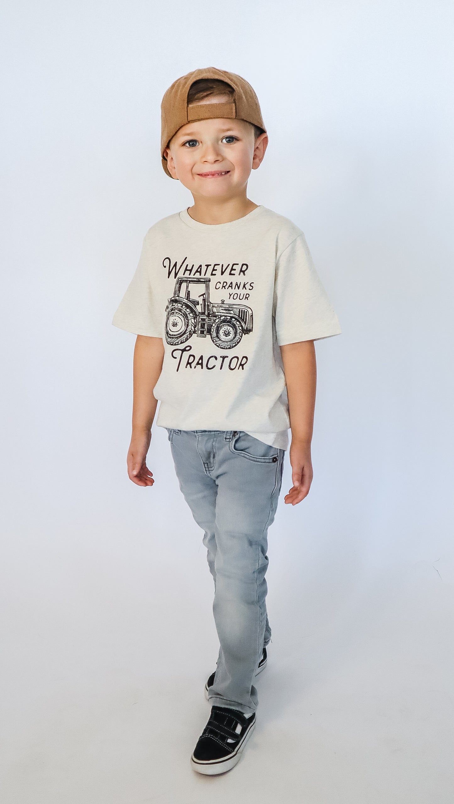 Whatever Cranks Your Tractor Shirt - Kids