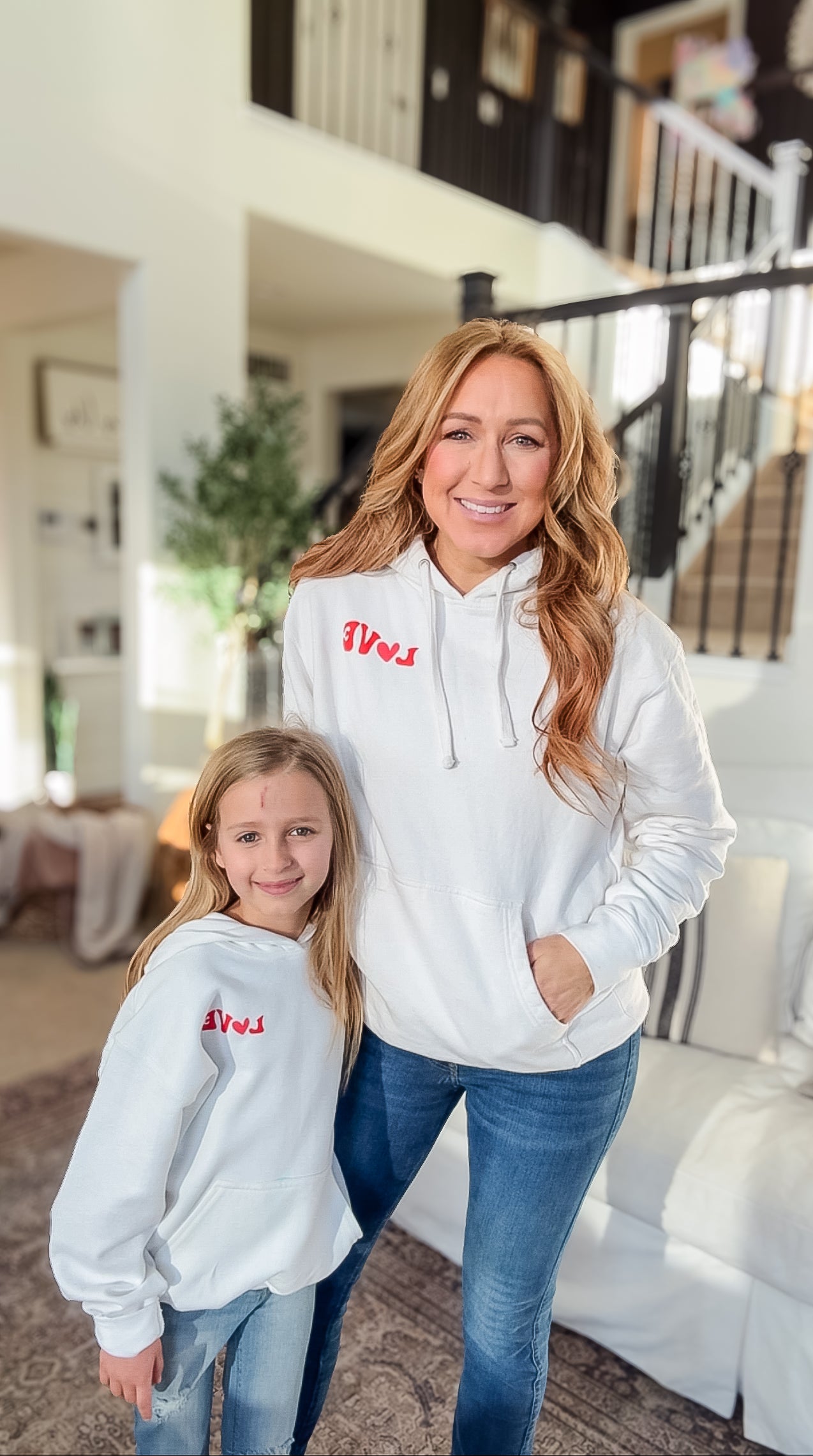 Groovy "Love" Hooded Sweatshirt - Youth