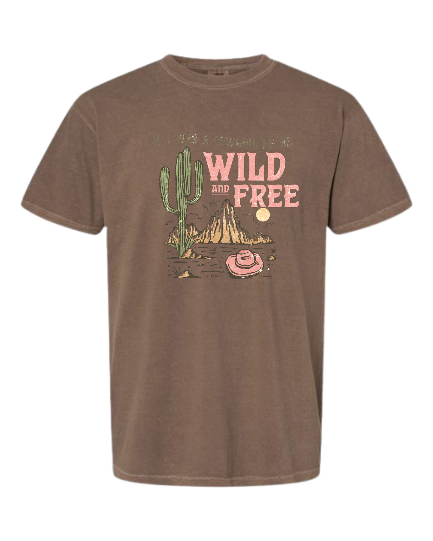 Wild and Free T-shirt - Womens