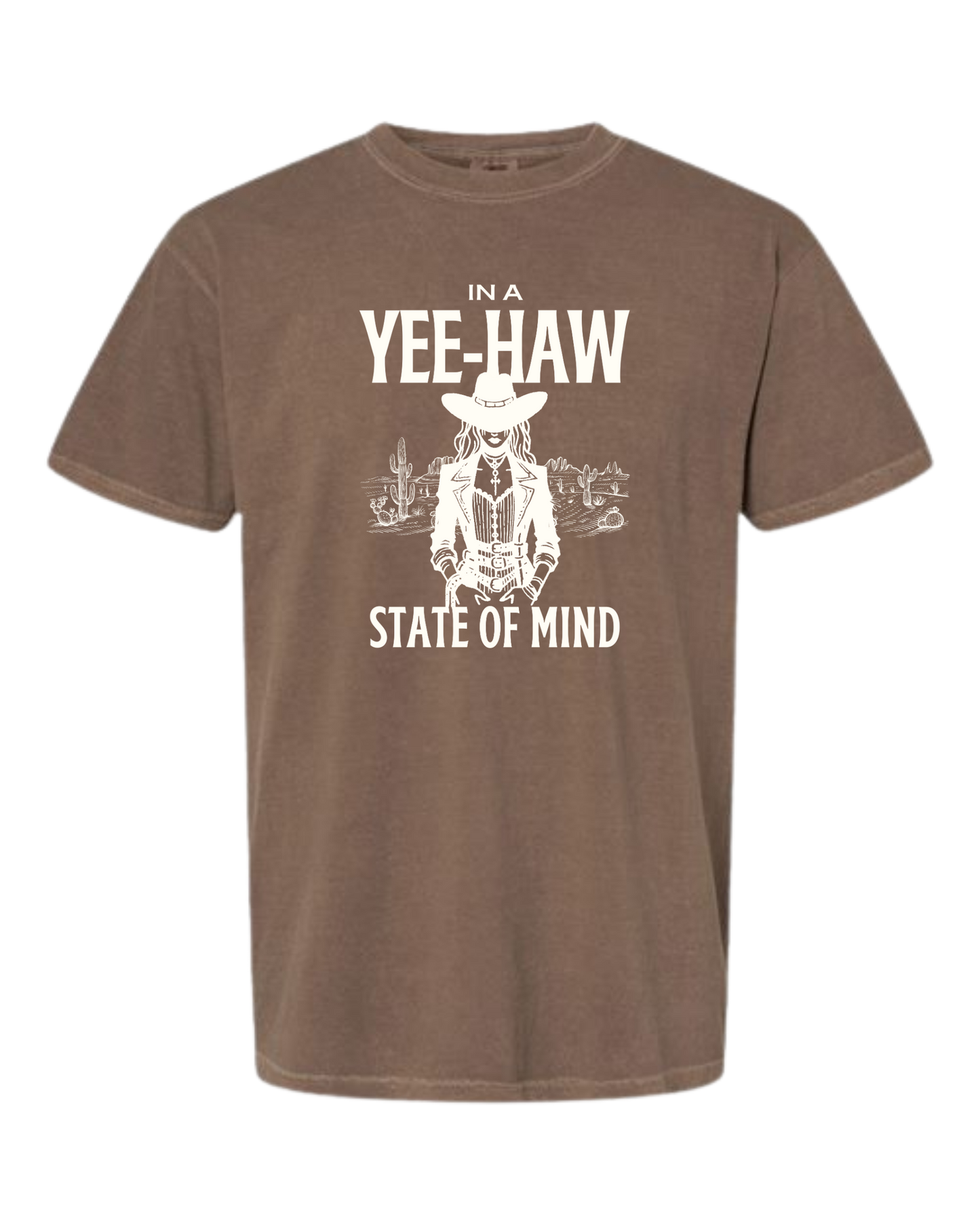 Yee-Haw State of Mind T-shirt - Womens
