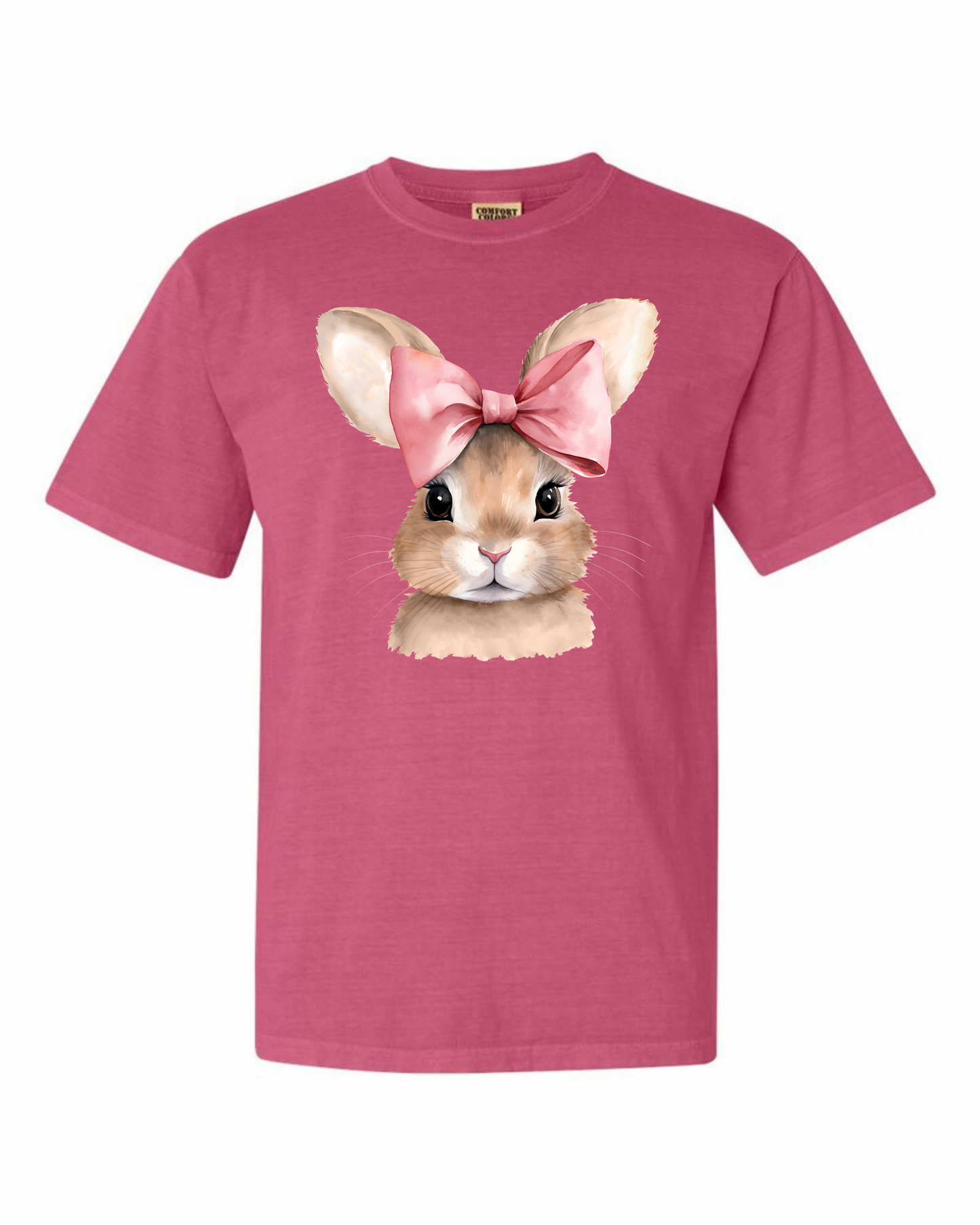 Bow Bunny Crewneck T-Shirt - Youth