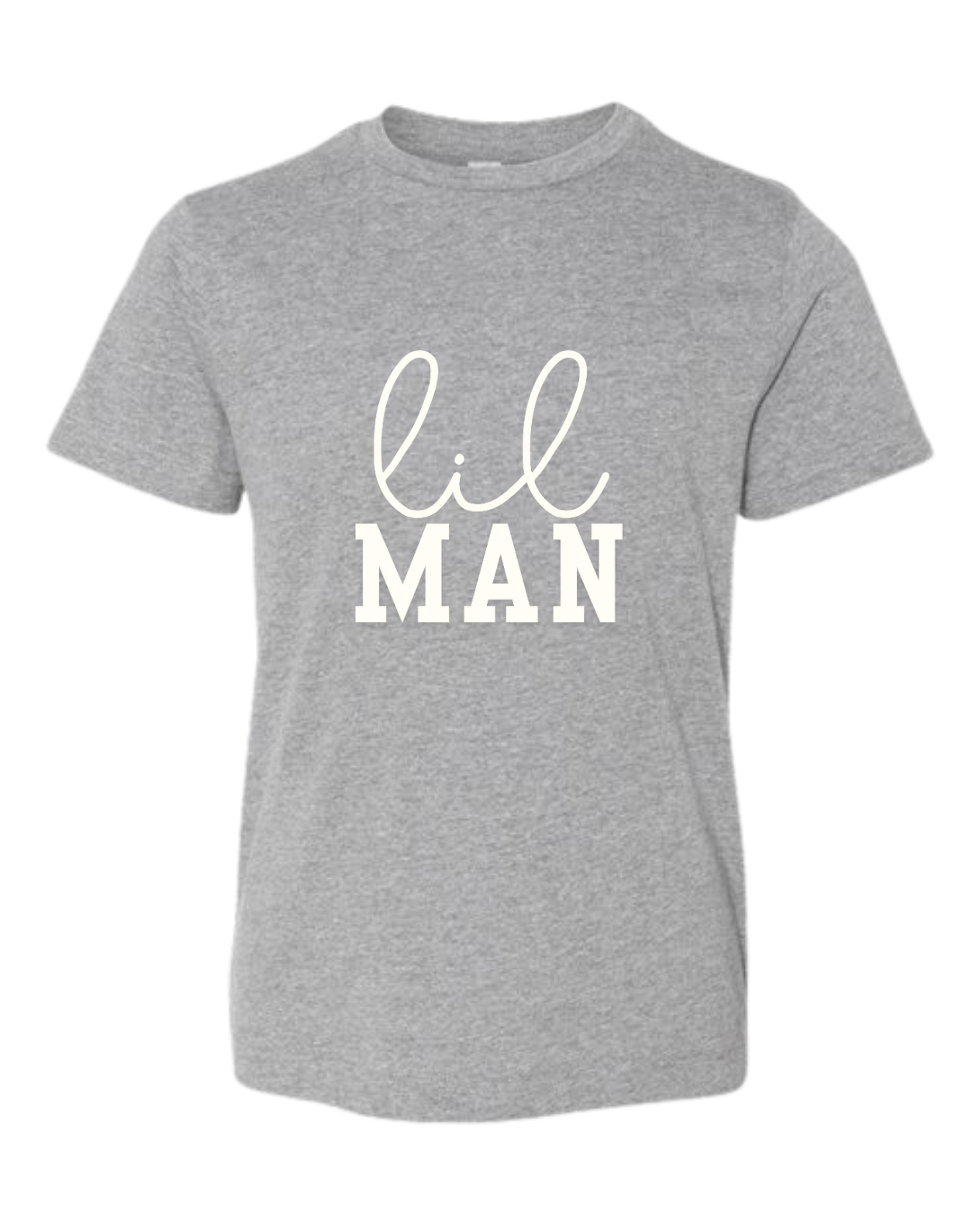 Lil Man Short Sleeve Crewneck T-Shirt - Kids