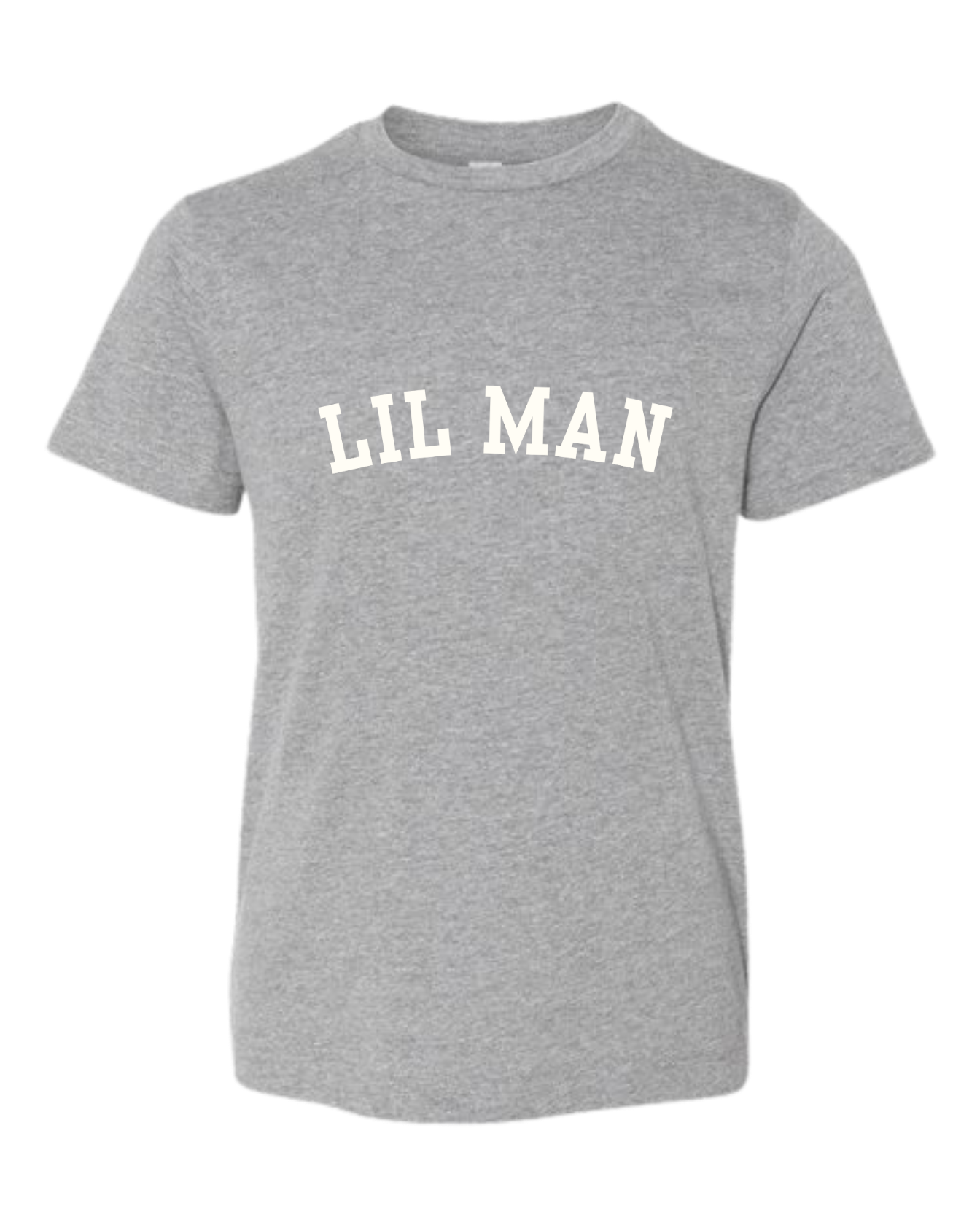 Lil Man (Varsity) Short Sleeve Crewneck - Kids