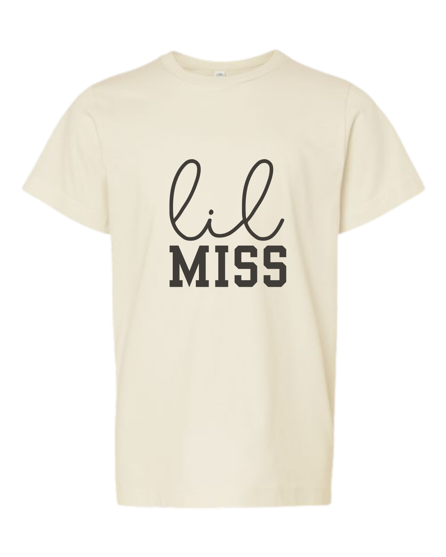 Lil Miss Short Sleeve Crewneck T-Shirt - Kids