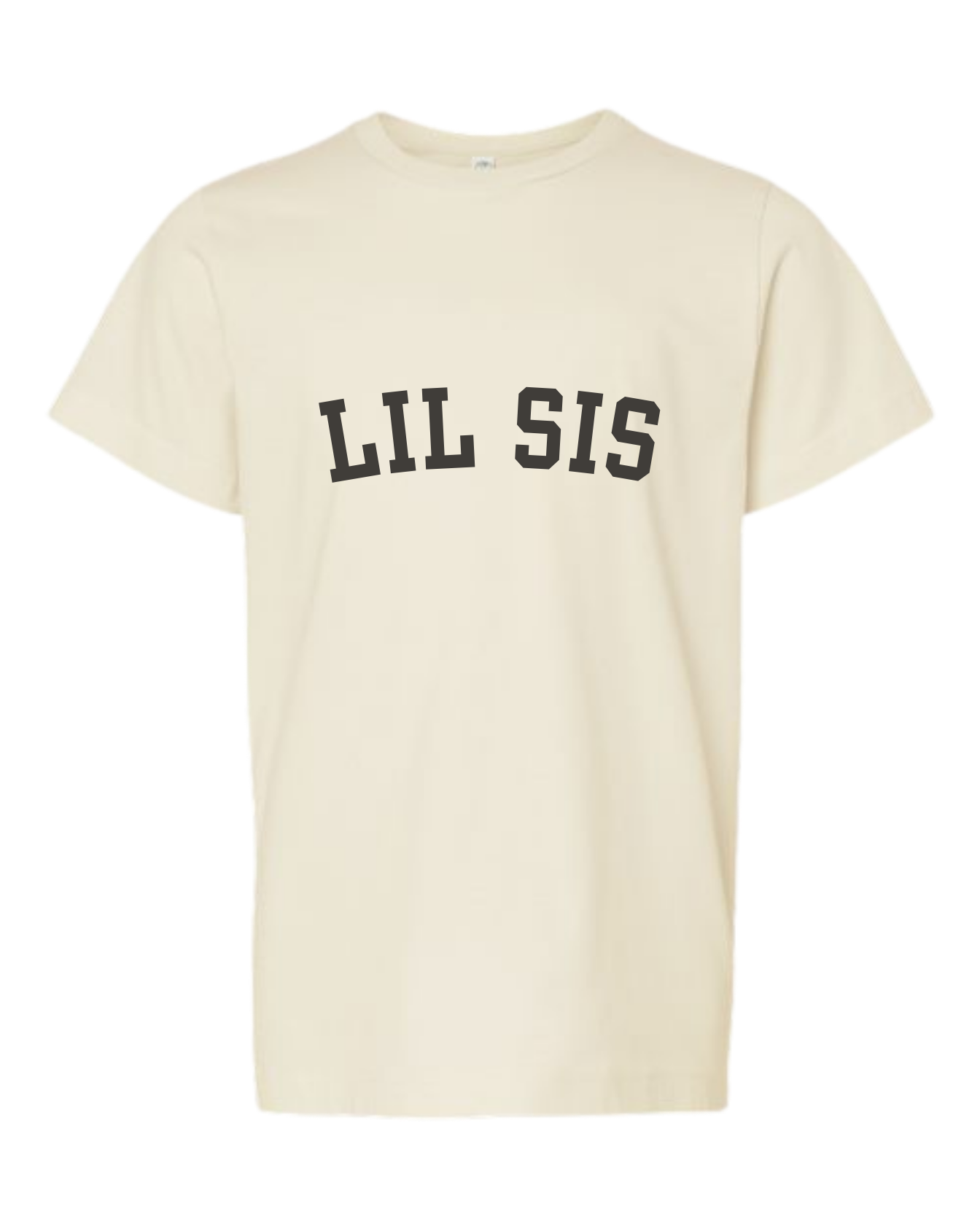 Lil Sis (Varsity) Short Sleeve Crewneck T-Shirt - Kids