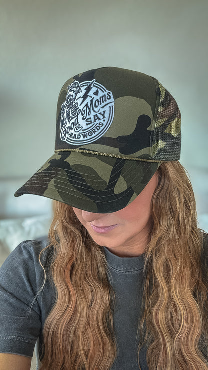 Good Moms Say Bad Words - Adult Trucker Hat