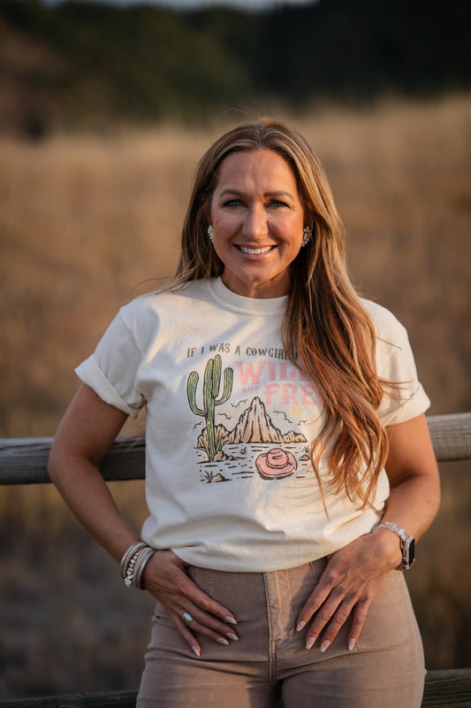 Wild and Free T-shirt - Womens