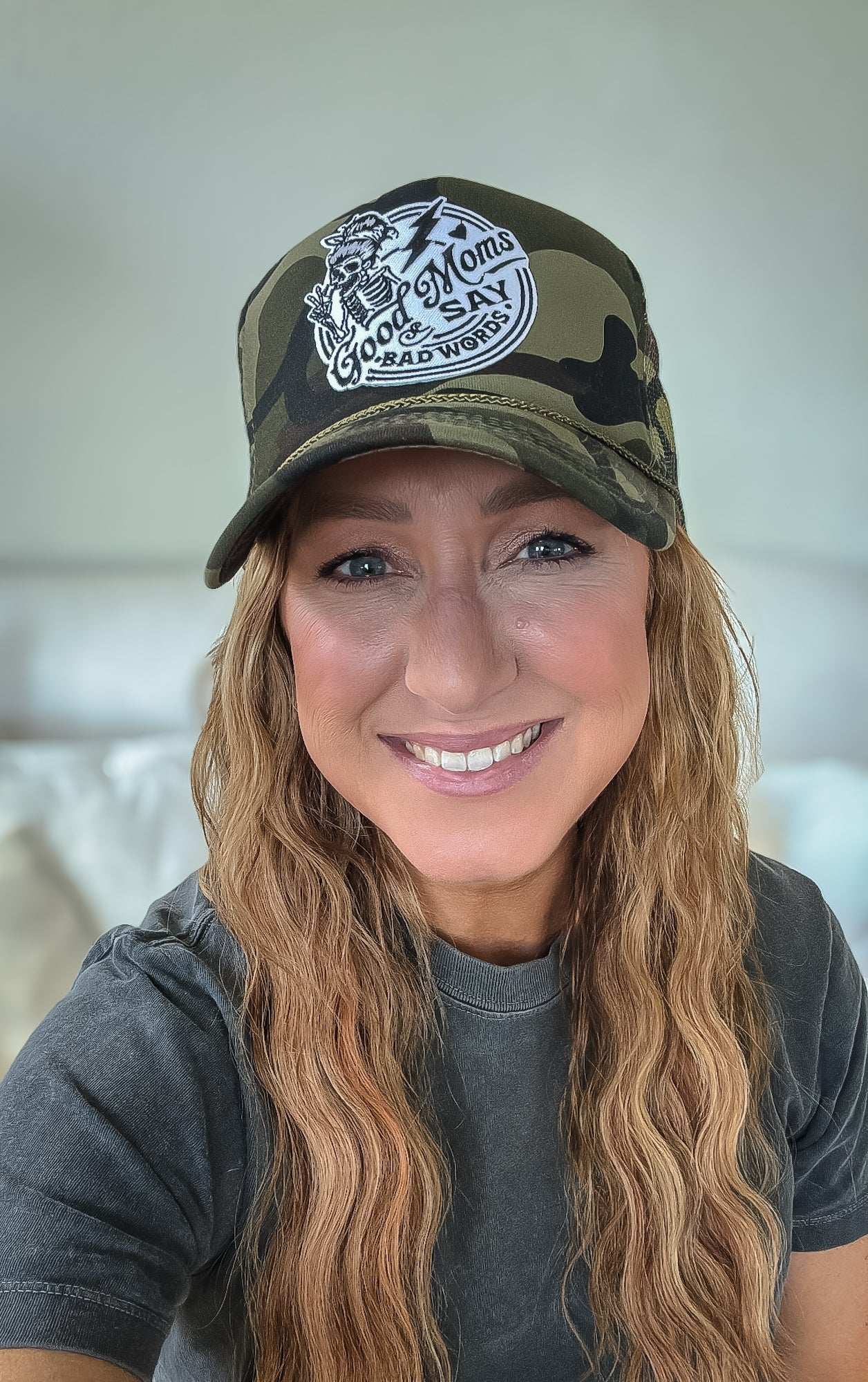 Good Moms Say Bad Words - Adult Trucker Hat