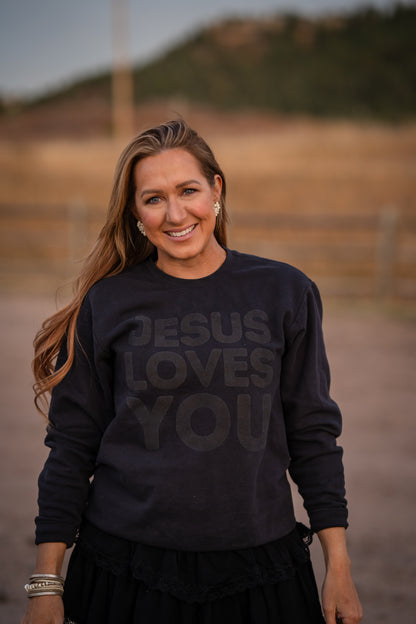 Jesus Loves You Sweatshirt - Unisex