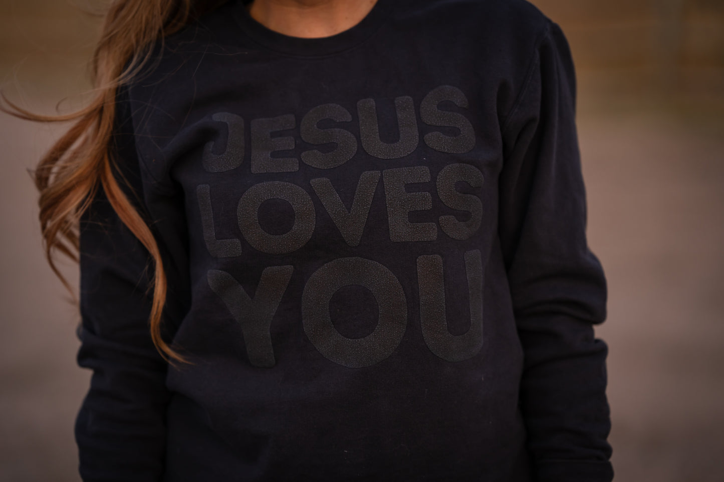 Jesus Loves You Sweatshirt - Unisex