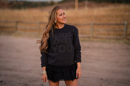 Jesus Loves You Sweatshirt - Unisex