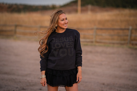 Jesus Loves You Sweatshirt - Unisex