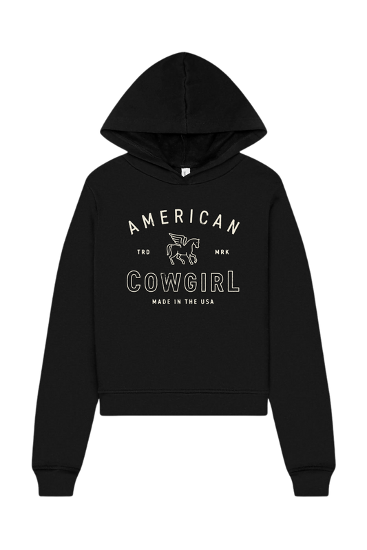 American Cowgirl Hooded Sweatshirt - Womens