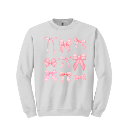 Bows Crewneck Sweatshirt - Unisex